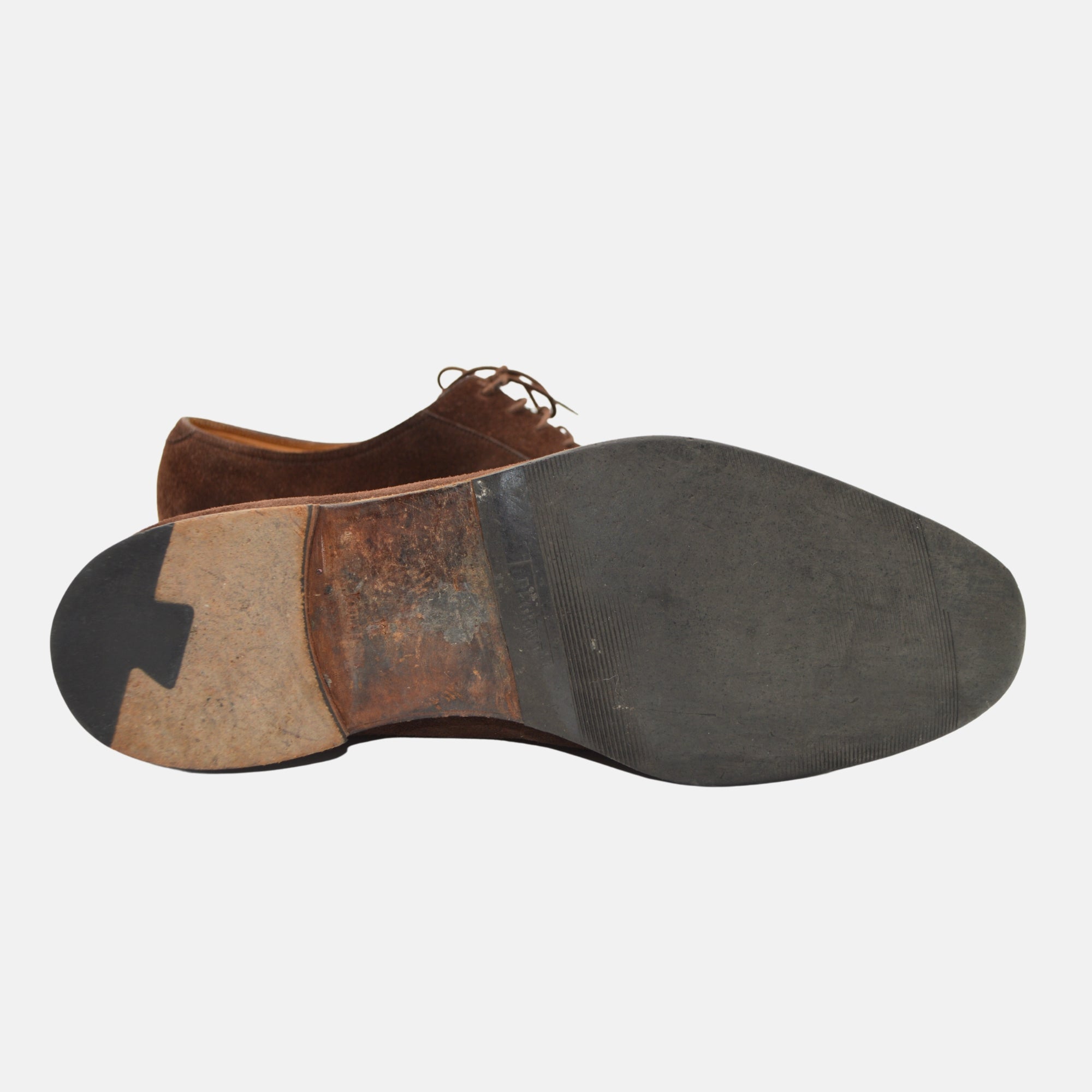 Brown Shoes made of Suede (EU 46)