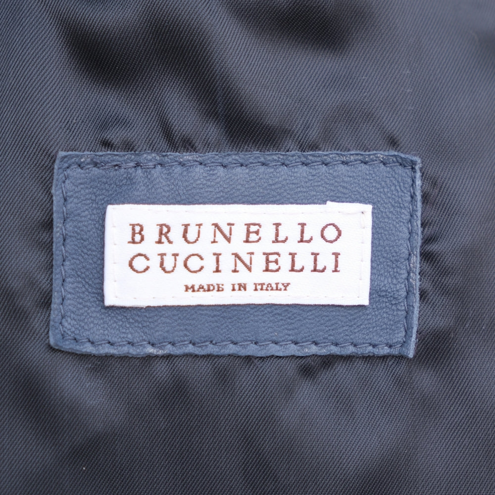 Blue Suede Shirt Jacket (M)