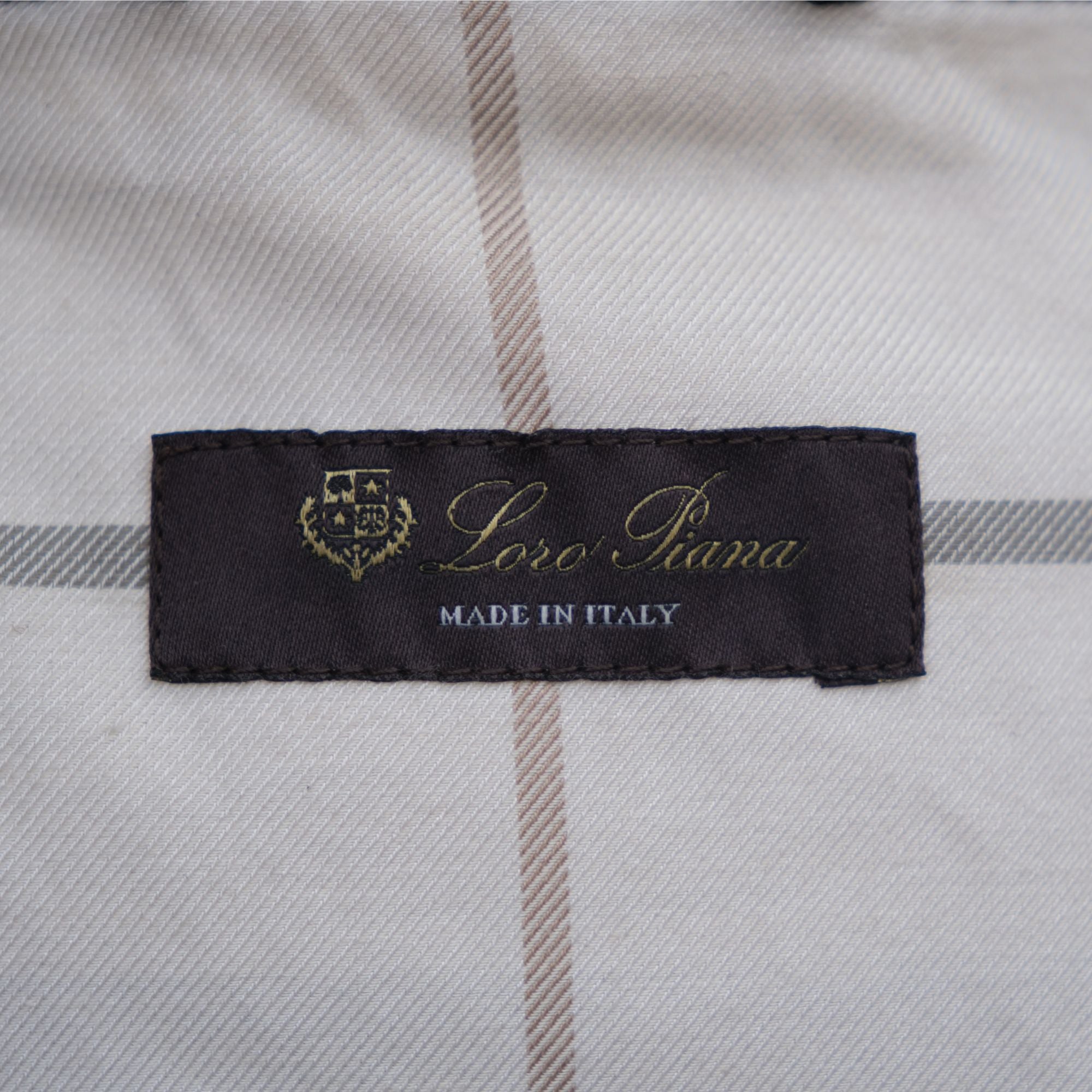 Navy Blue Suede Field Jacket with Cashmere Lining (M)