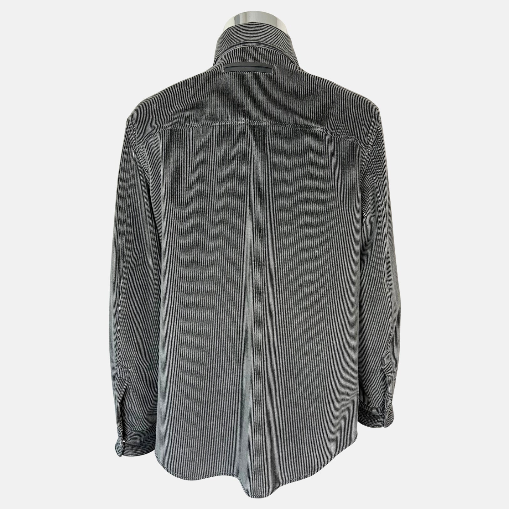 Grey Overshirt made of Cotton/Cashmere (M)