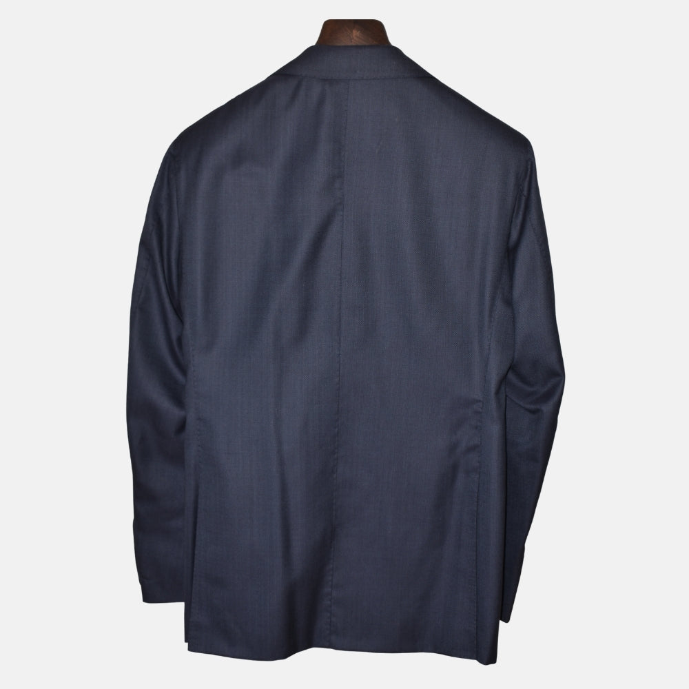 Midnight Blue Wool Blazer (EU 50)