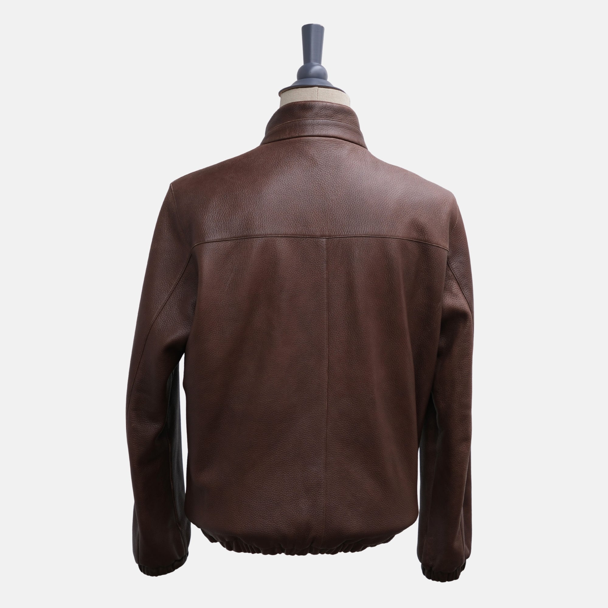 Brown Jacket made of Leather (M)
