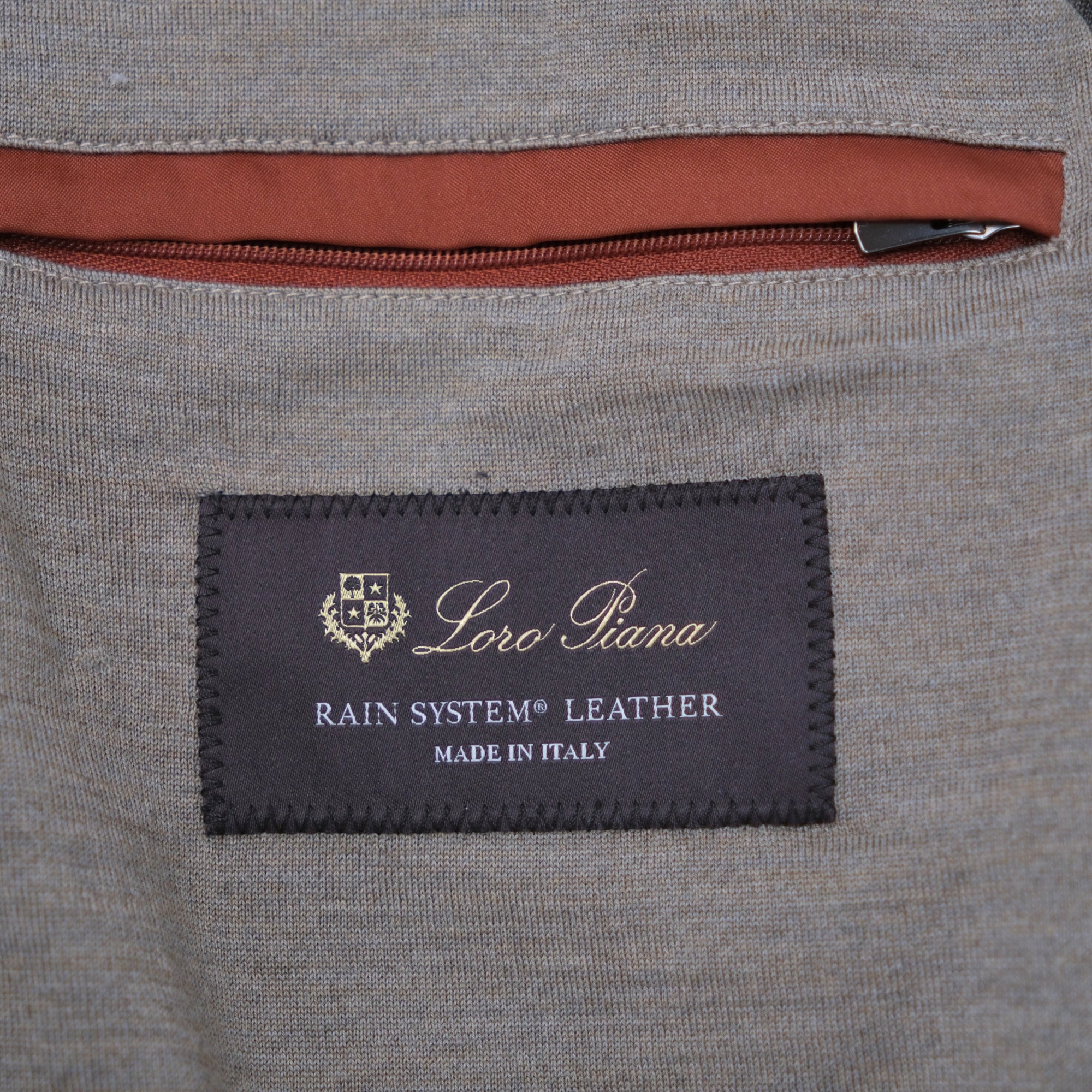 Brown Jacket made of Leather (M)