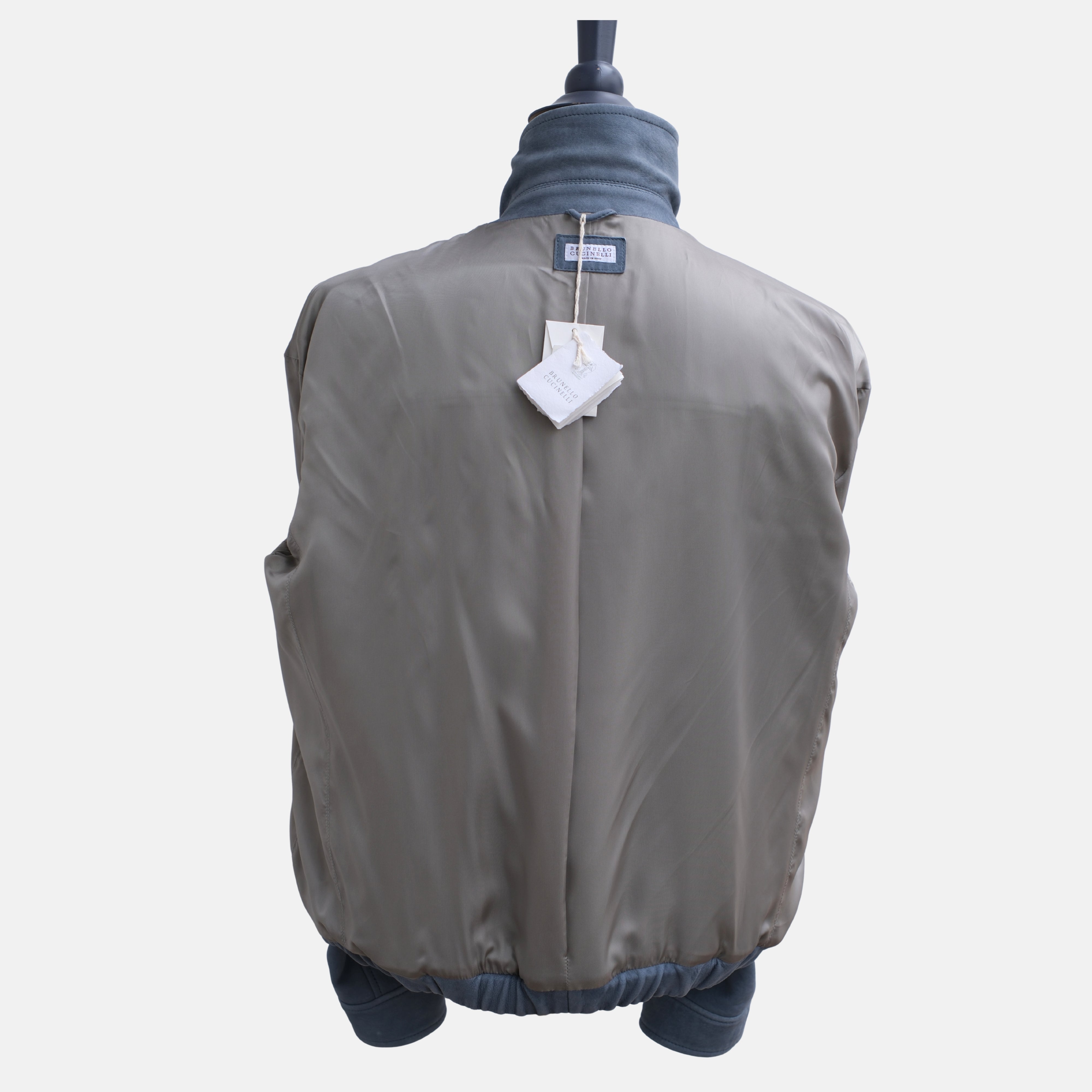 Light Blue Jacket made of Suede (M)