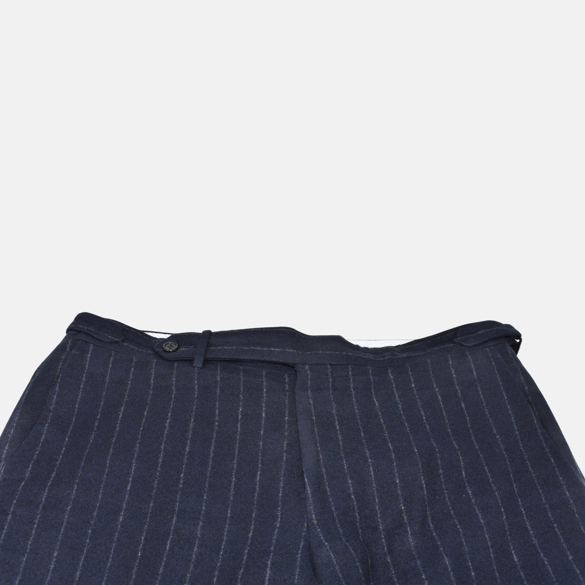 Navy Striped Suit made of Wool (EU 50)