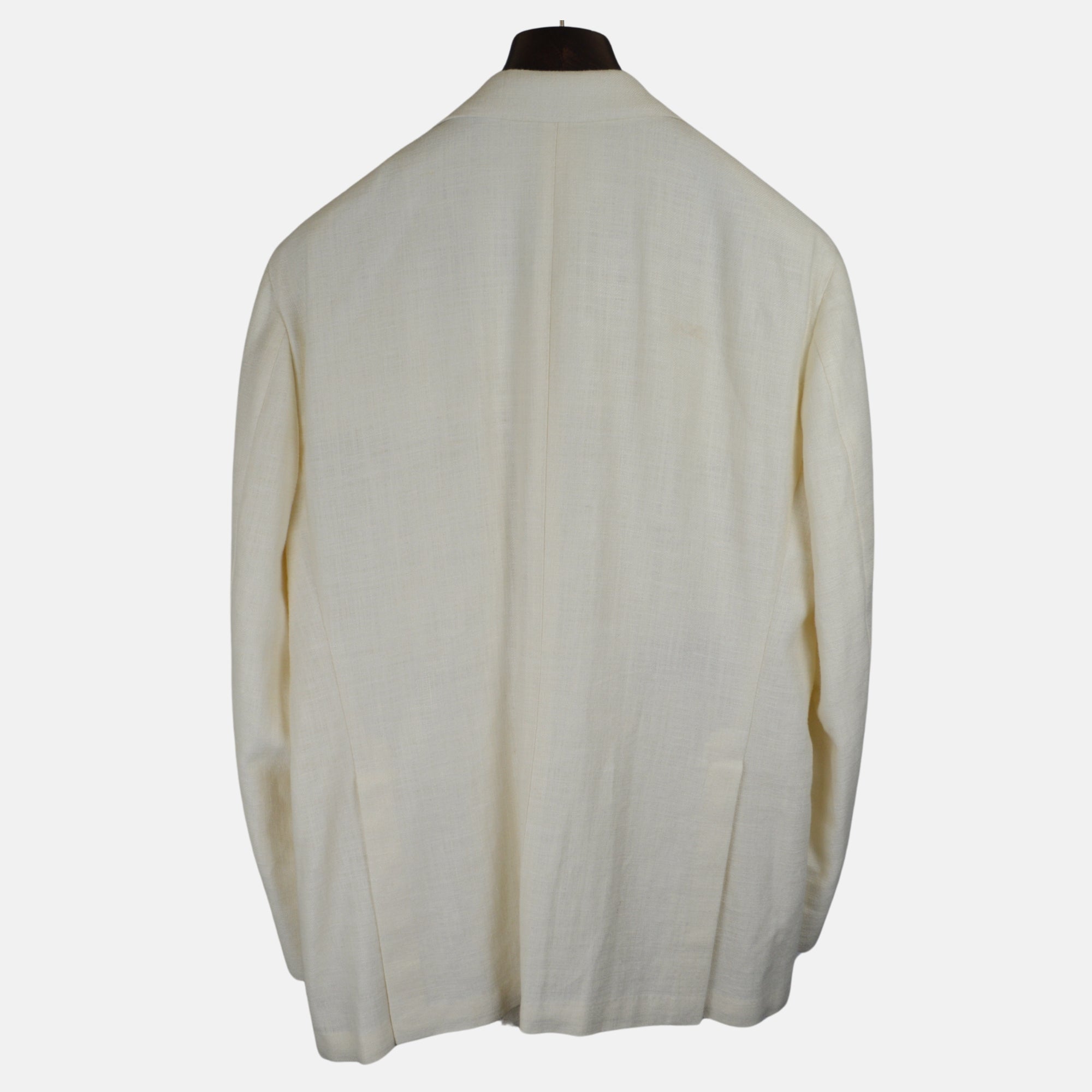 Creme Blazer made of Silk/Linen/Polyamide (EU 54)