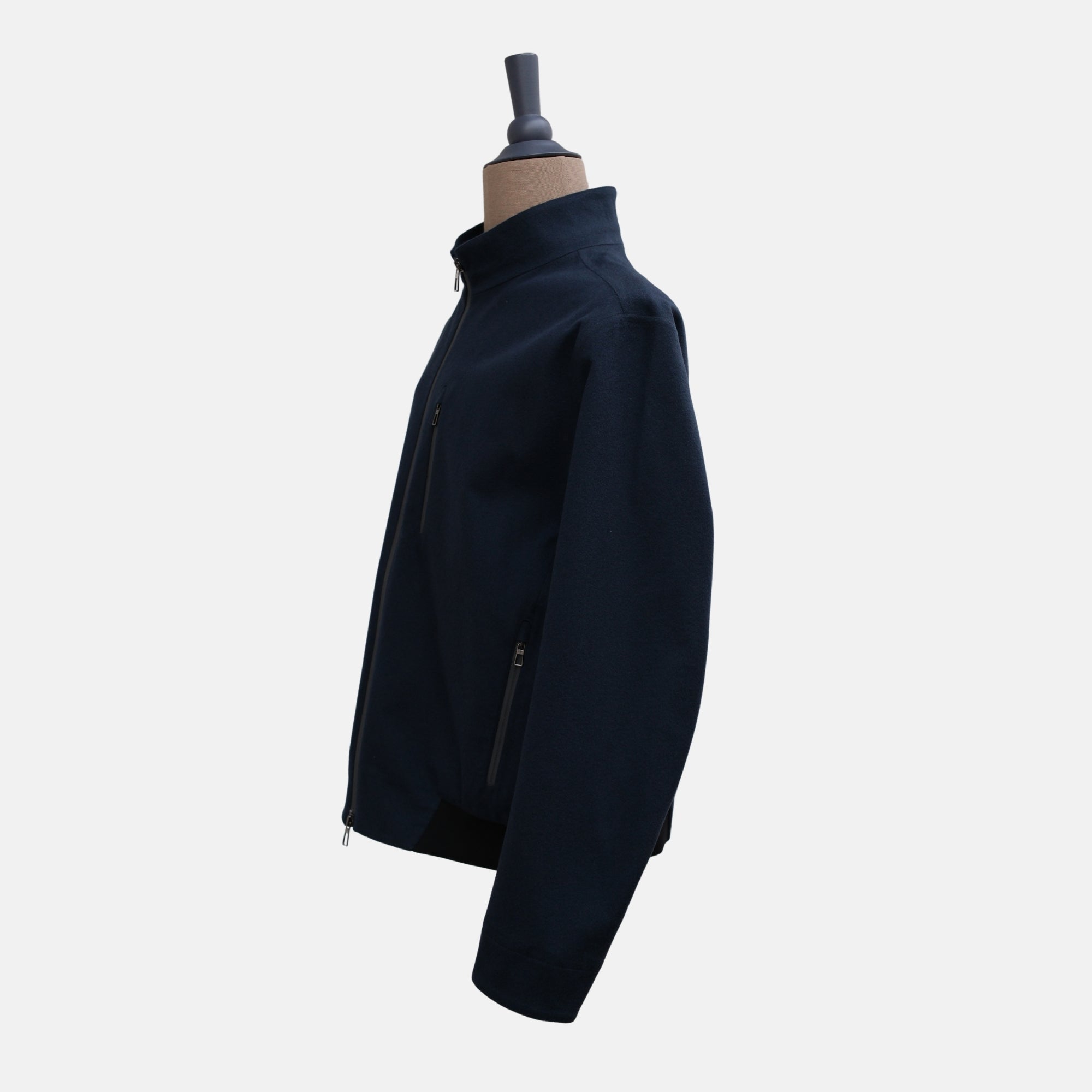 Navy Blue Cashmere Jacket (L)