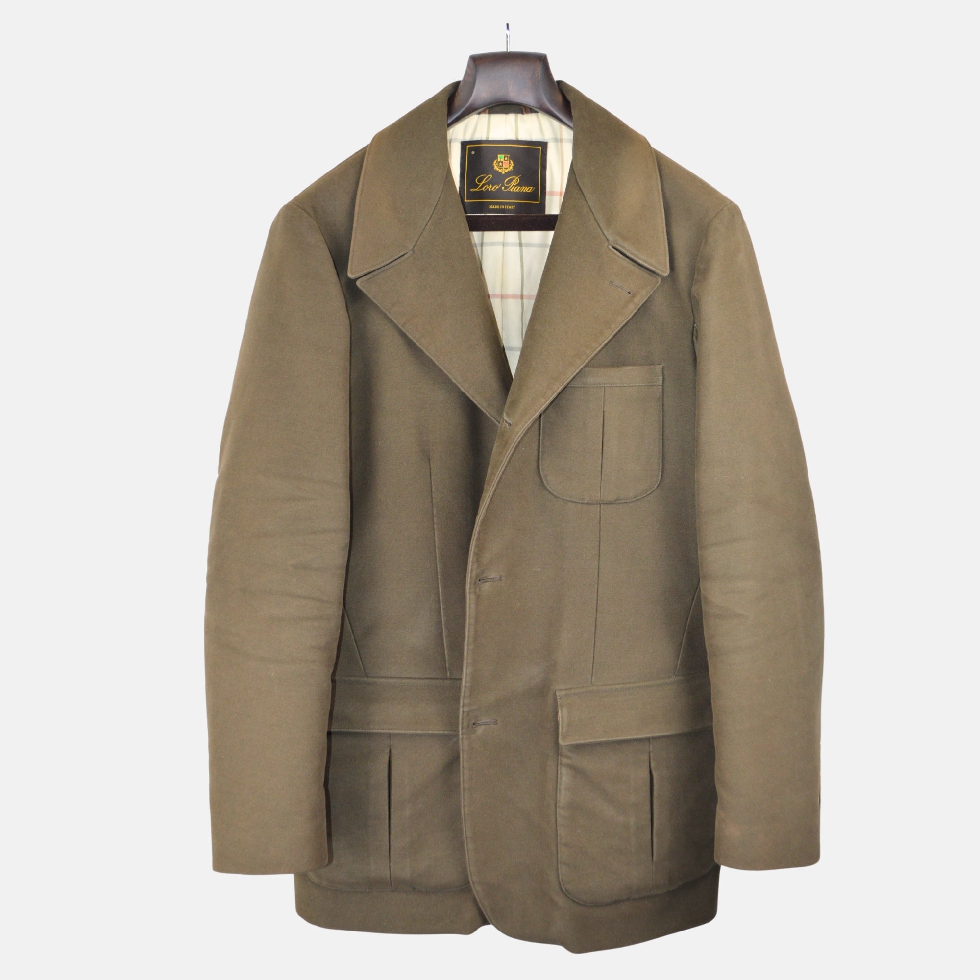 Brown Jacket made of Cotton (M)