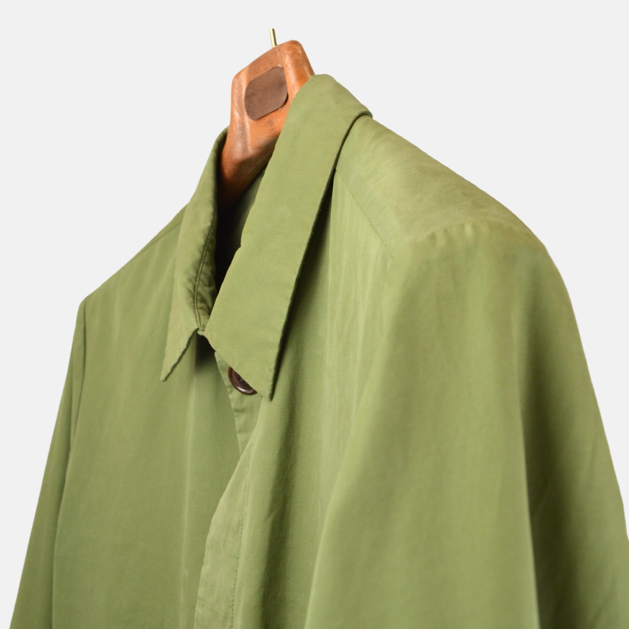 Green Coat made of Cotton/Polyester/Nylon (L)