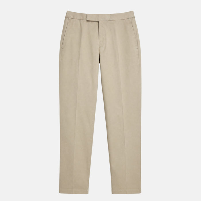 Beige Jogger Cotton Cashmere Pants