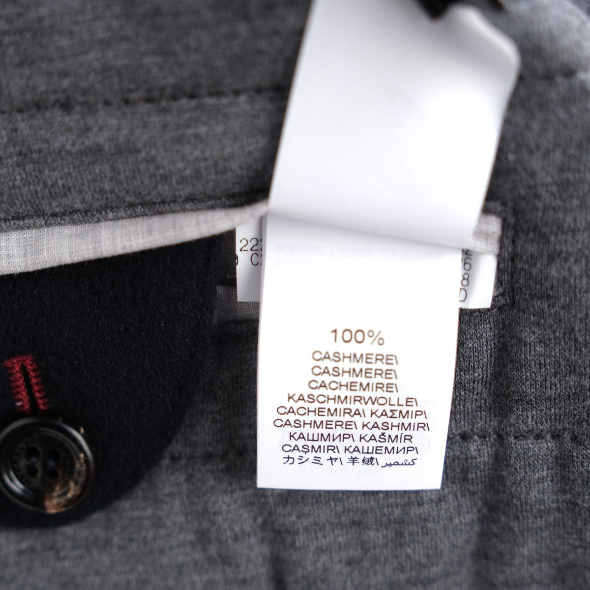 Brunello Cucinelli Cashmere Down Parka Navy (EU 46 / EU 48)