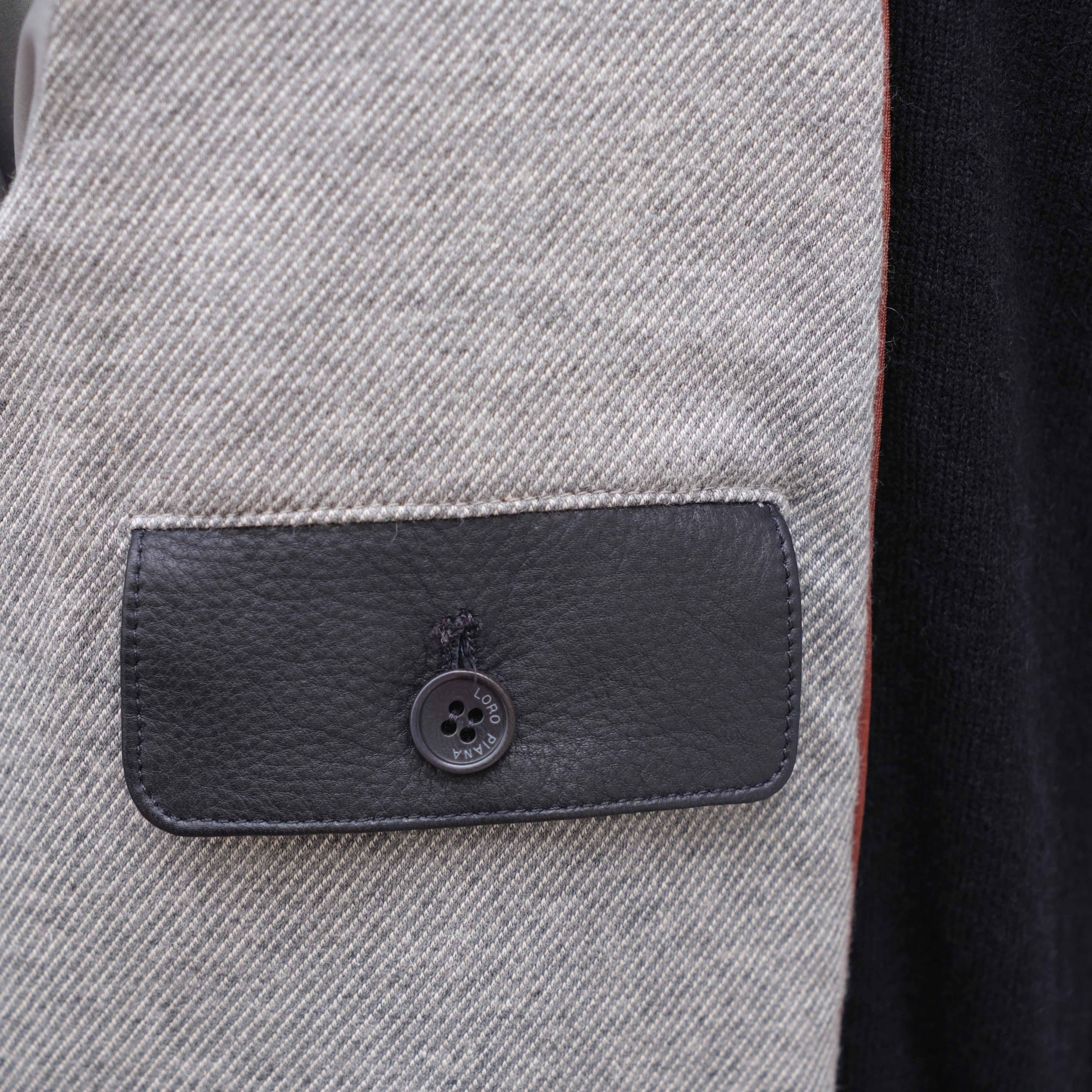 Black Blazer made of Deer Leather (L)