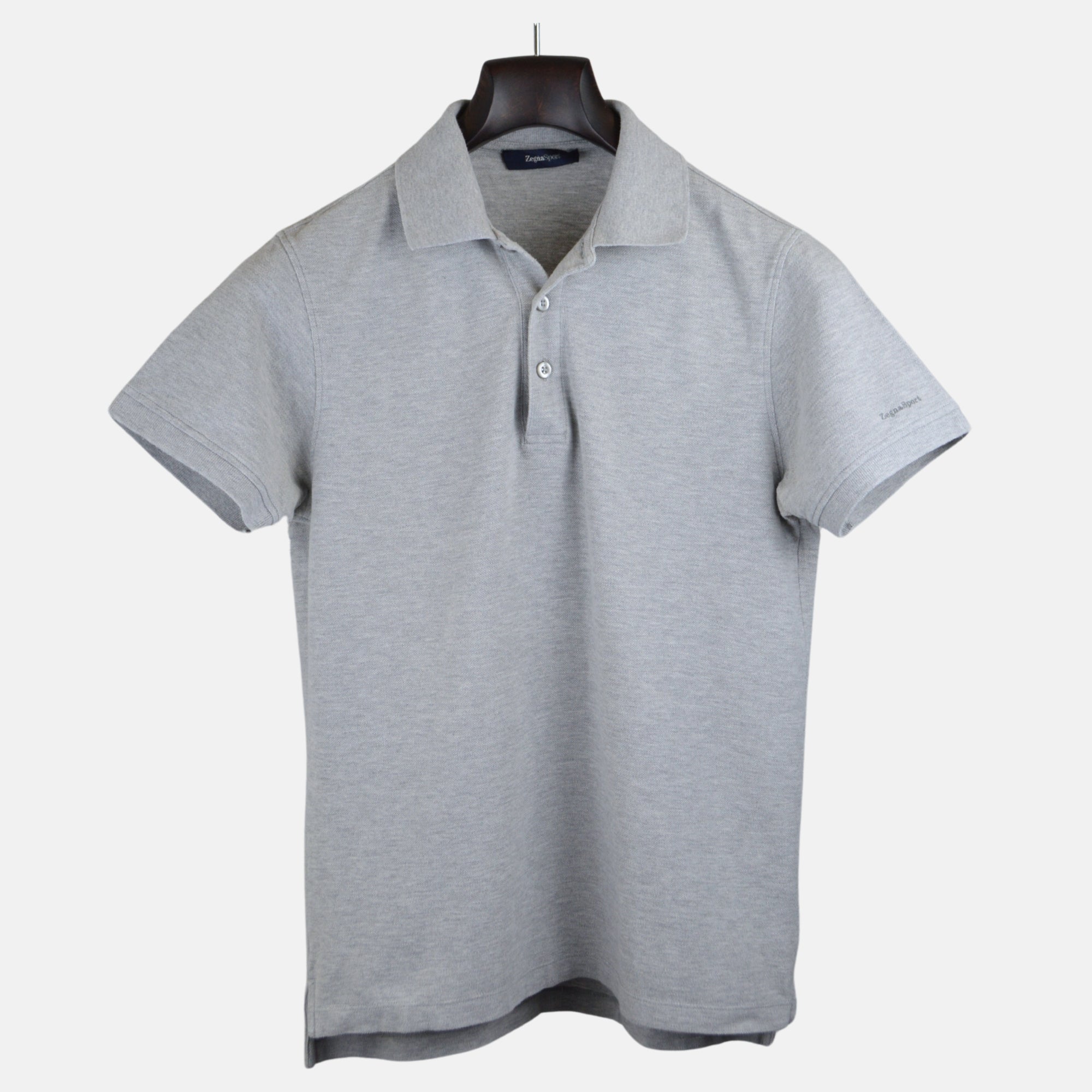 Grey Poloshirt made of Cotton (XS)