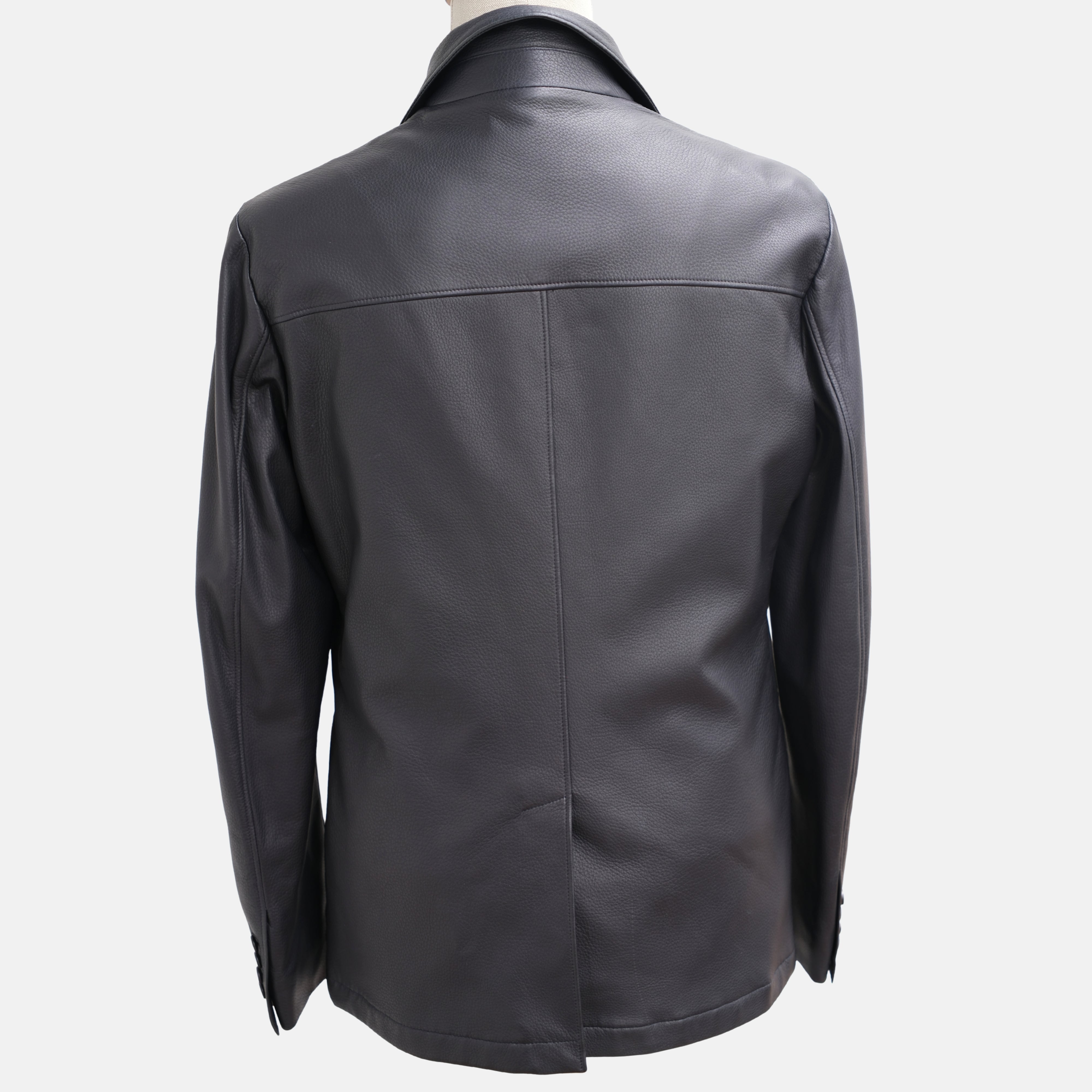Black Blazer made of Deer Leather (L)