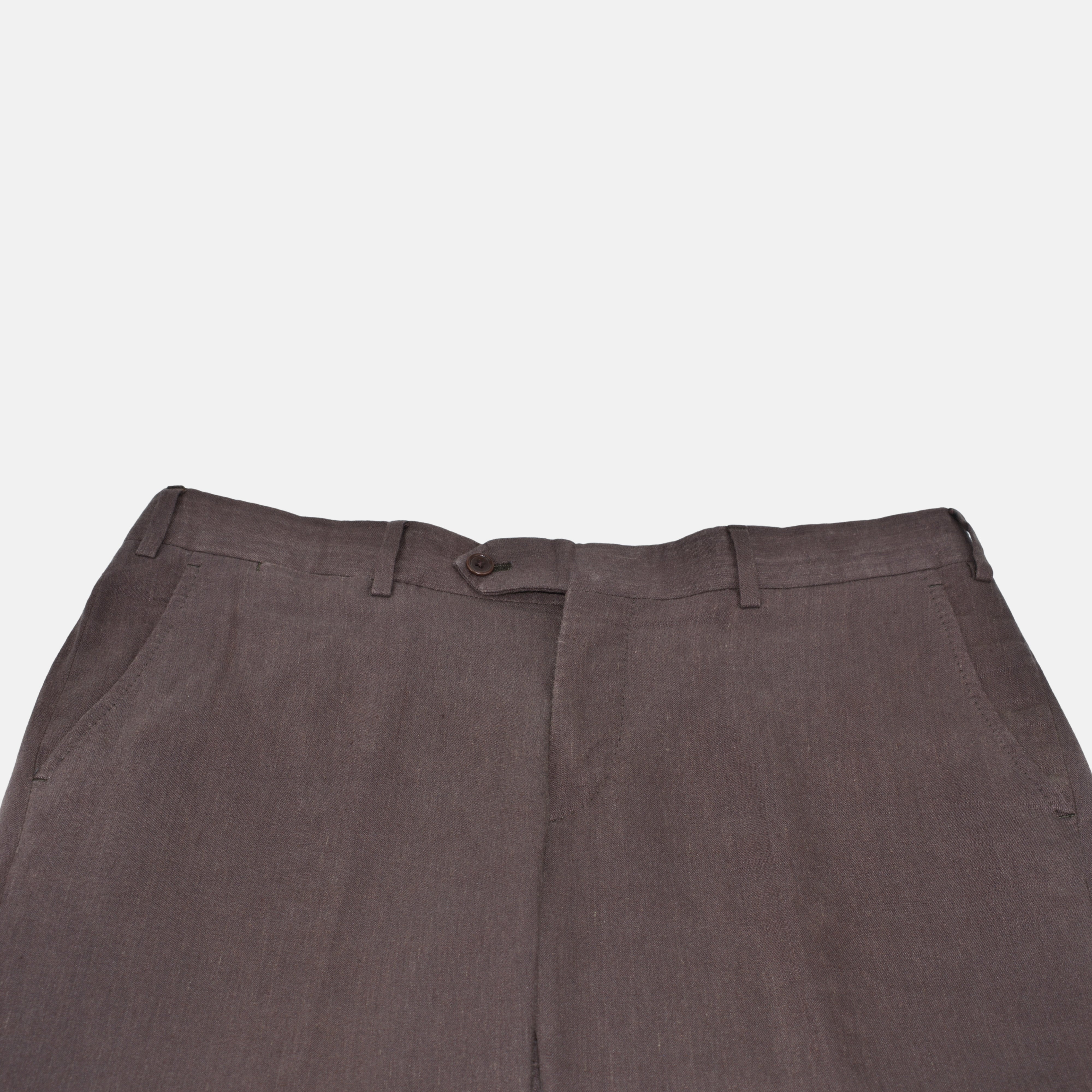 Brown Suit made of Linen/Virgin Wool (EU 50)