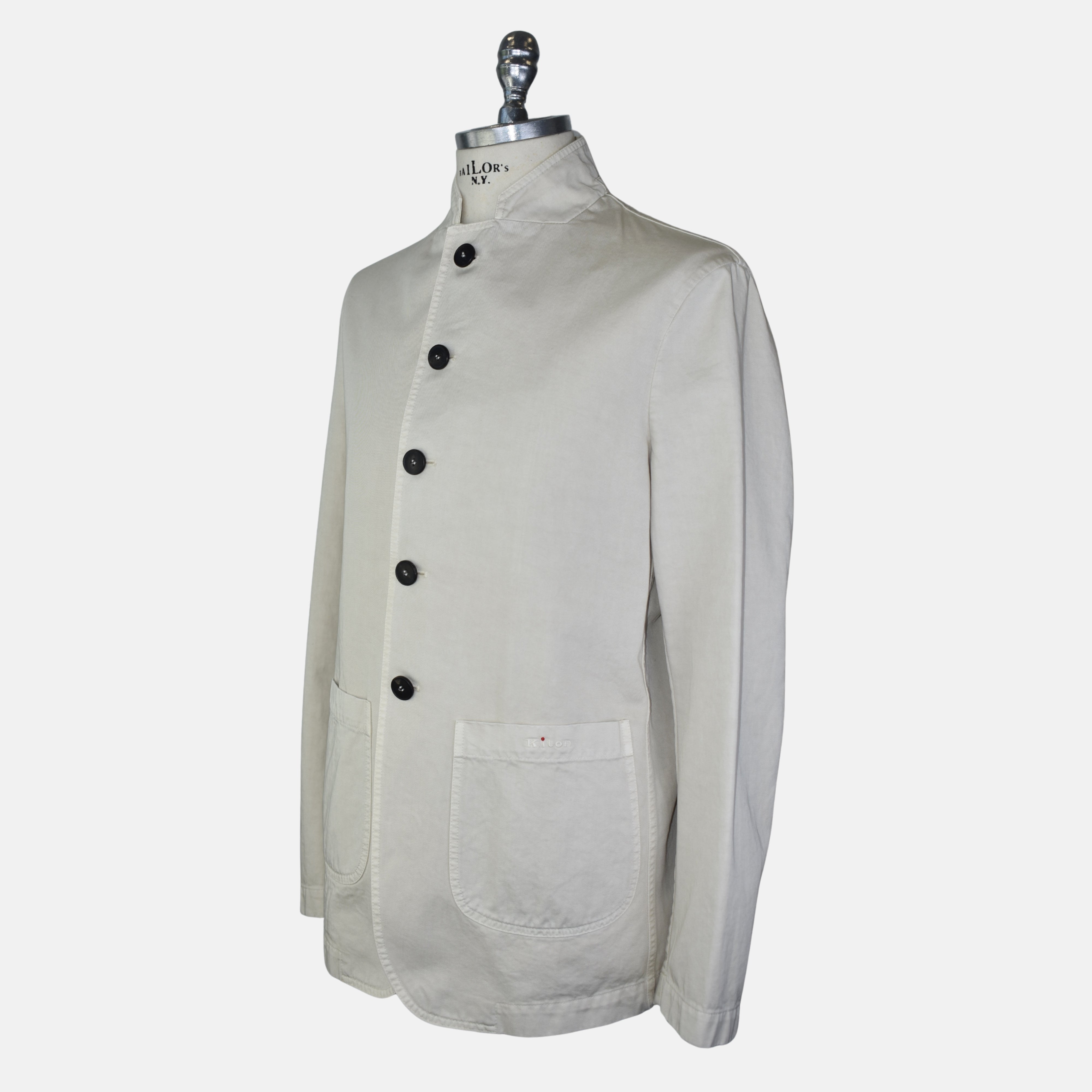 Ecru Chore Jacket made of Cotton (EU 48, EU 50, EU 52, EU 54)
