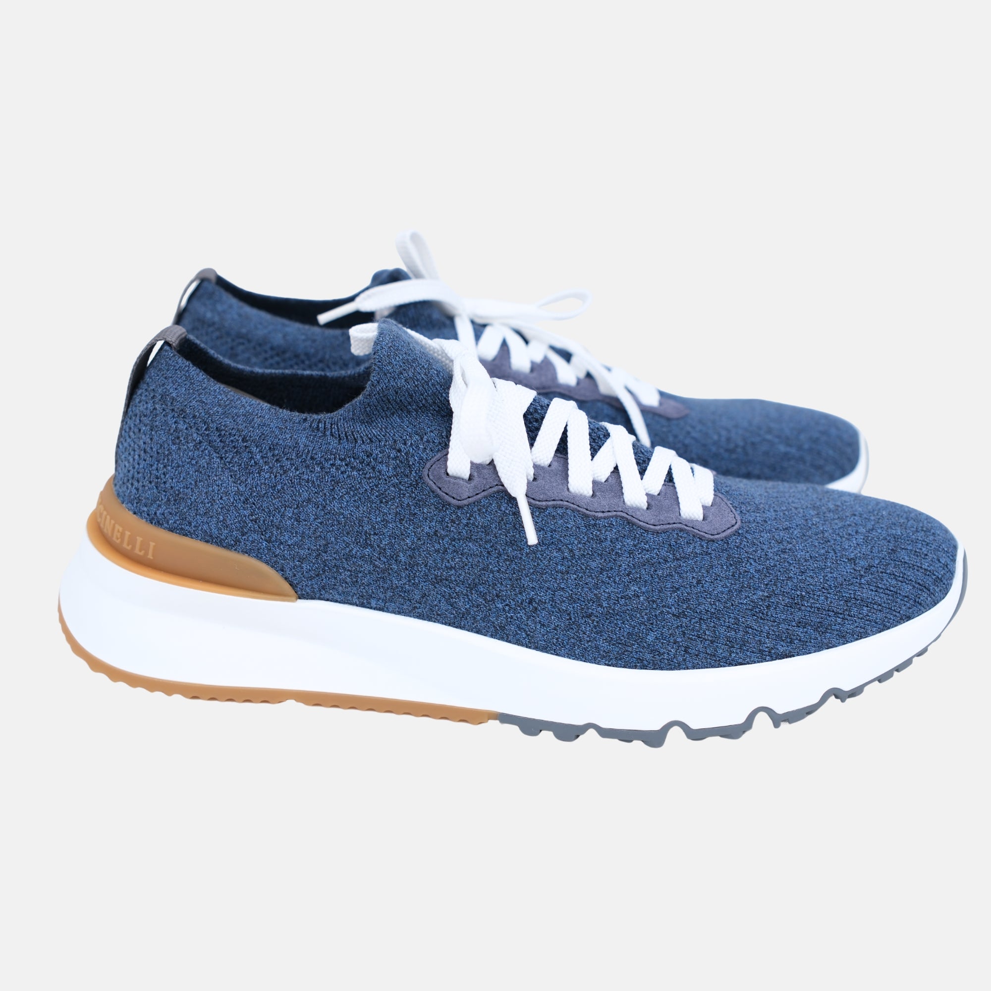 Blue Sneakers made of Cotton (EU 44)