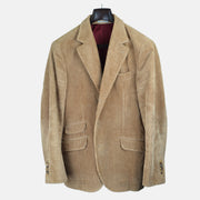 Beige Corduroy Suit made of Cotton (EU 50)