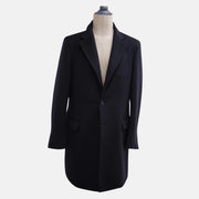 Navy Blue Cashmere Coat (L)