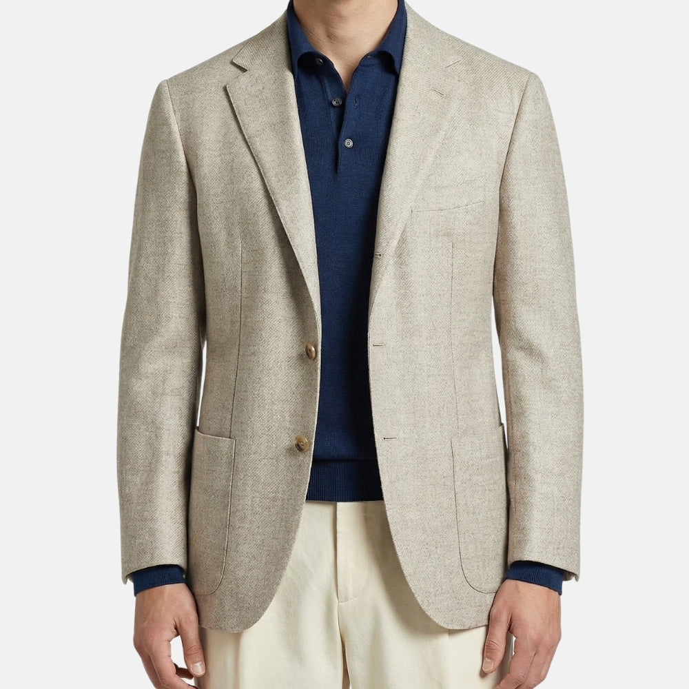 Greige Blazer made of Cashmere/Wool (EU 50)