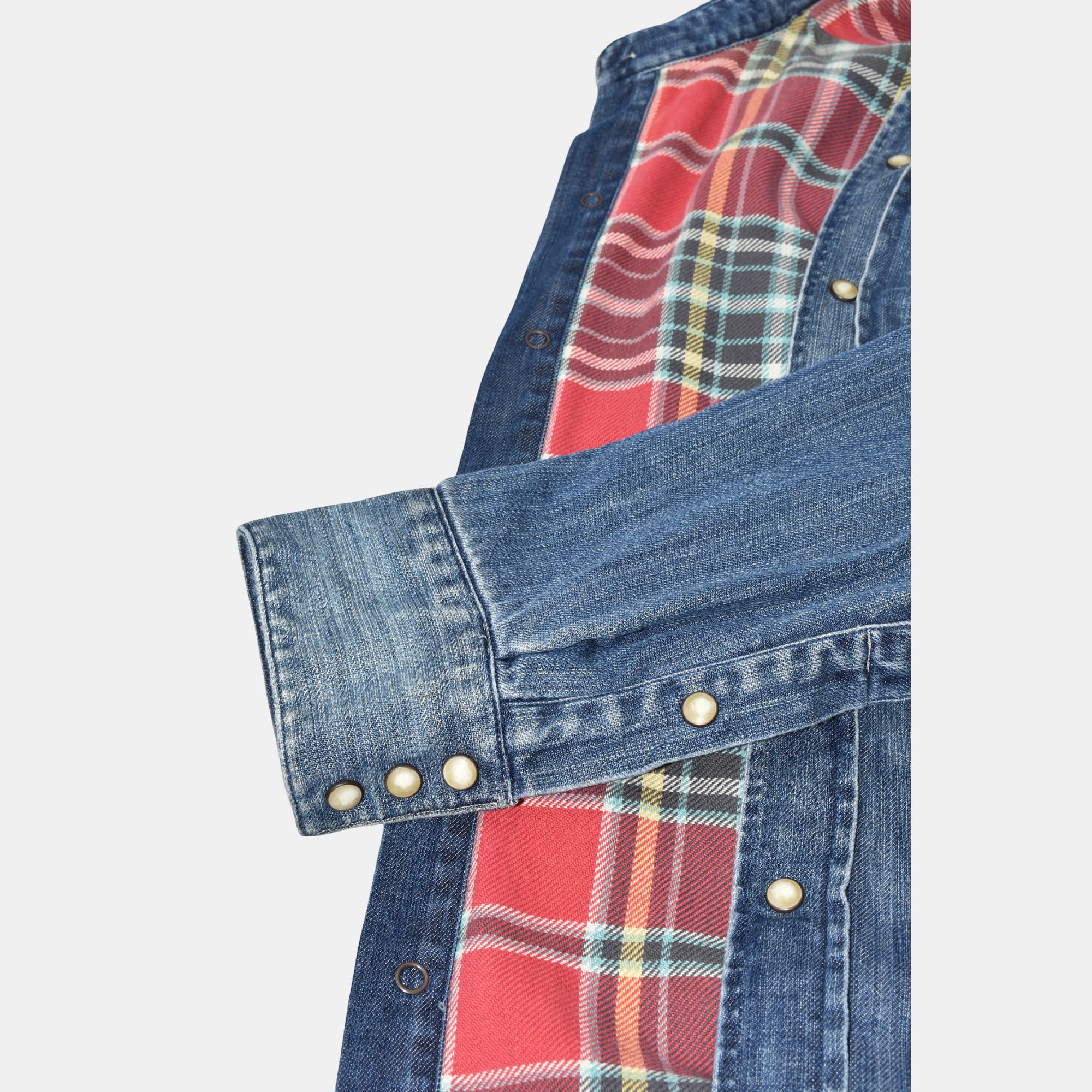 Blue Denim Overshirt made of Cotton (M)
