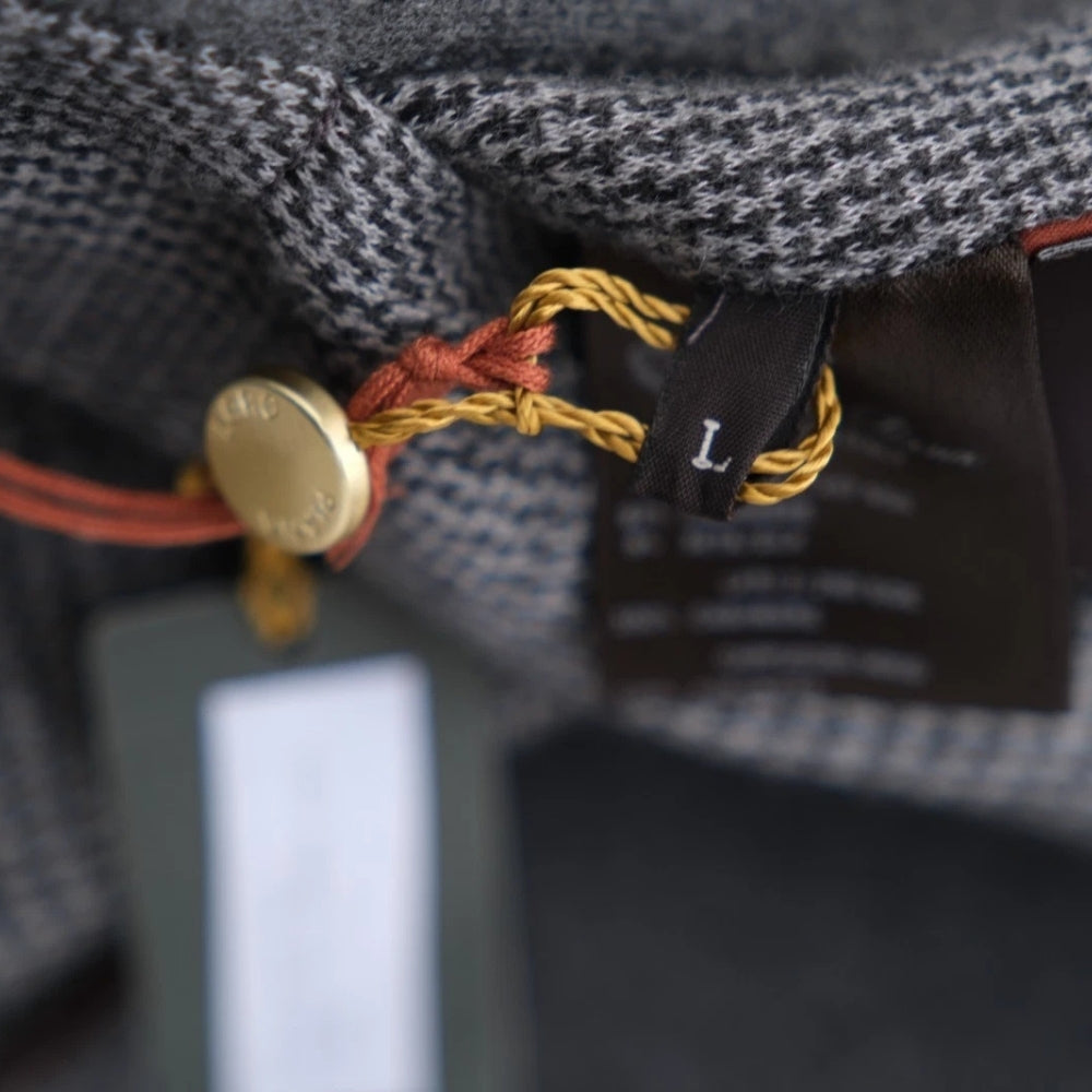 Grey Reversible Jacket made of Cashmere/Silk (L)