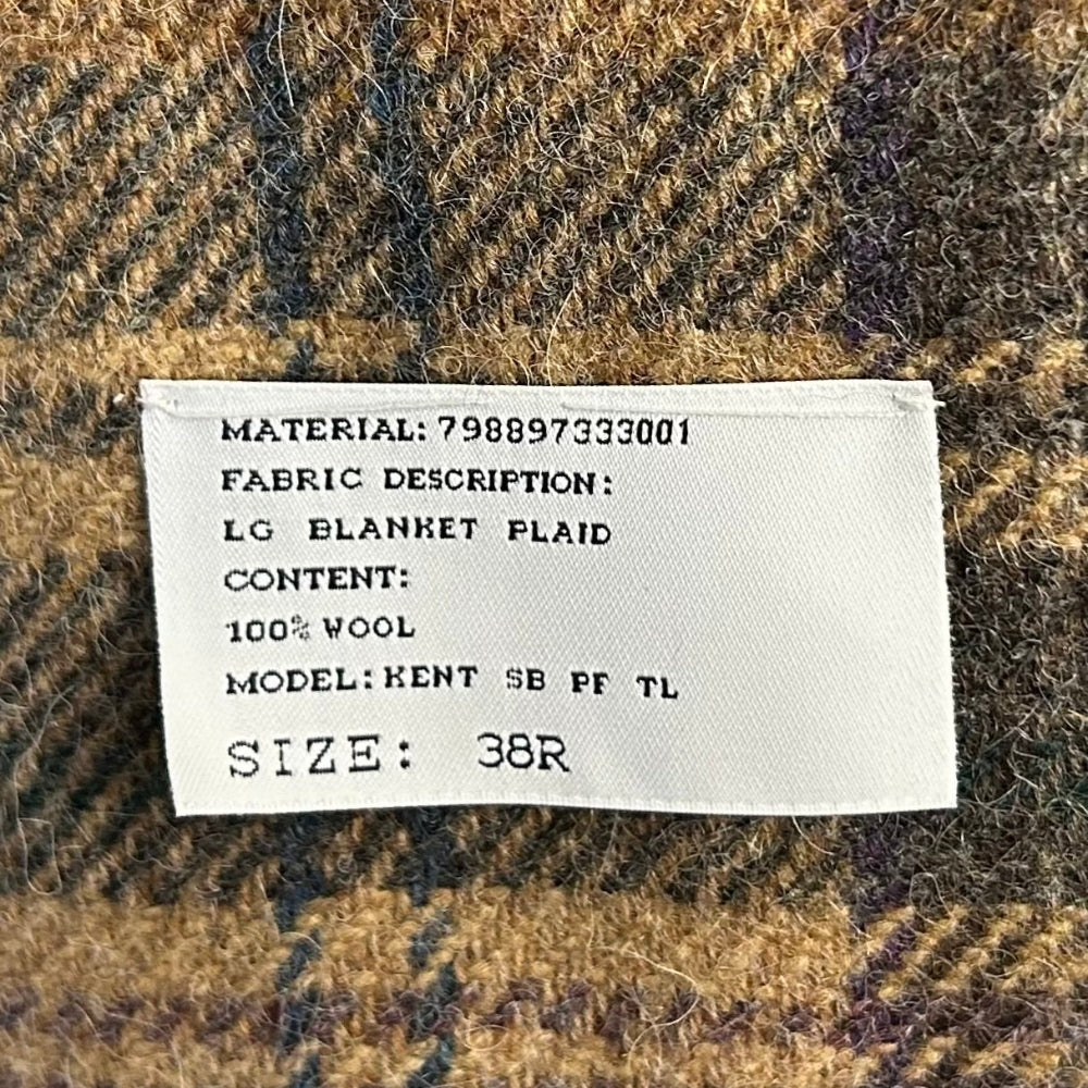 Multicolored Jacket handmade of Wool