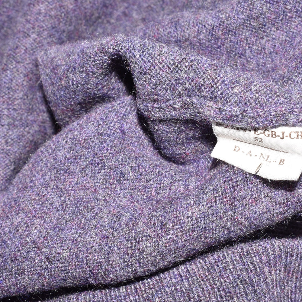 Purple Sweater made of Cashmere (EU 52)