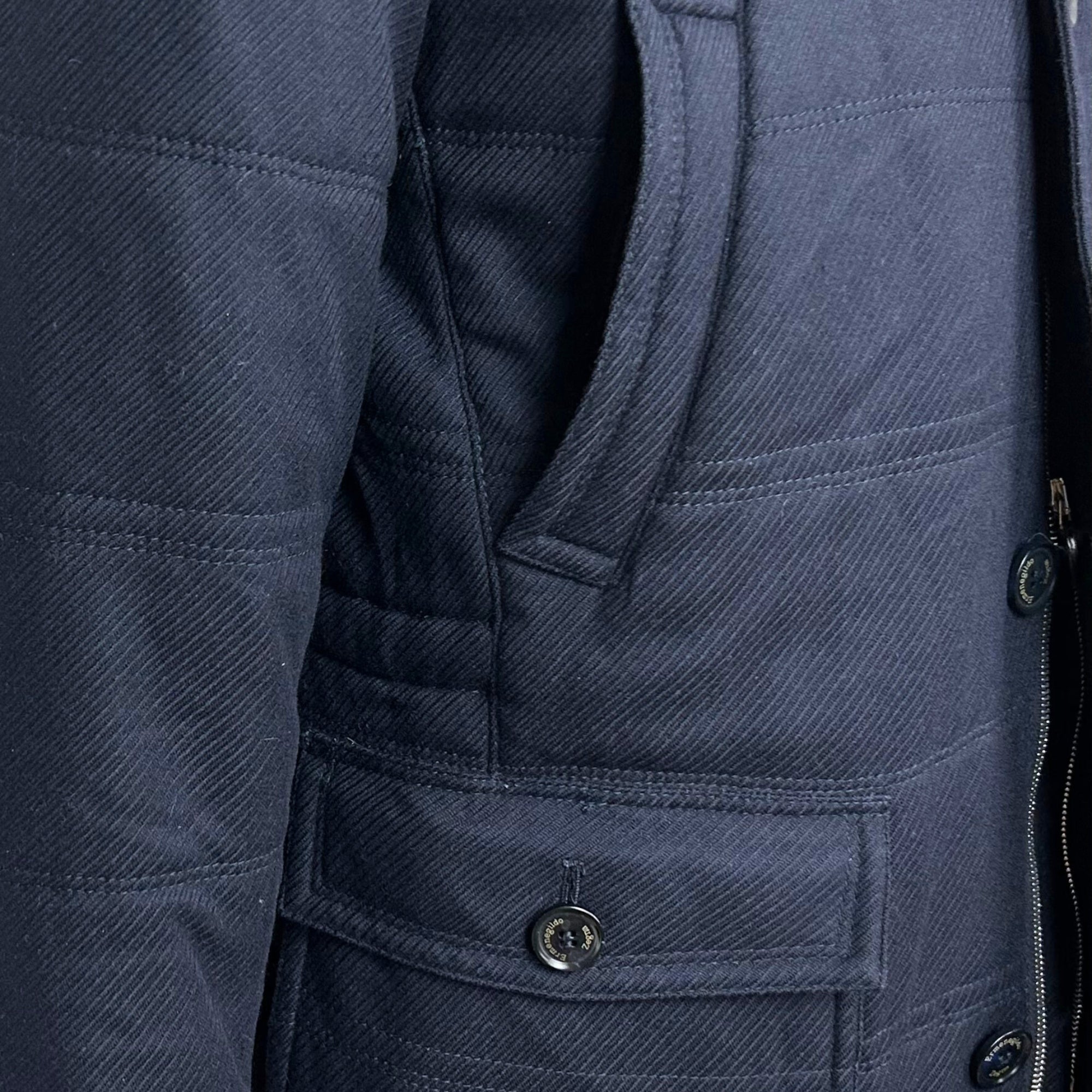 Navy  Parka made of Baby Cashmere (EU 50)