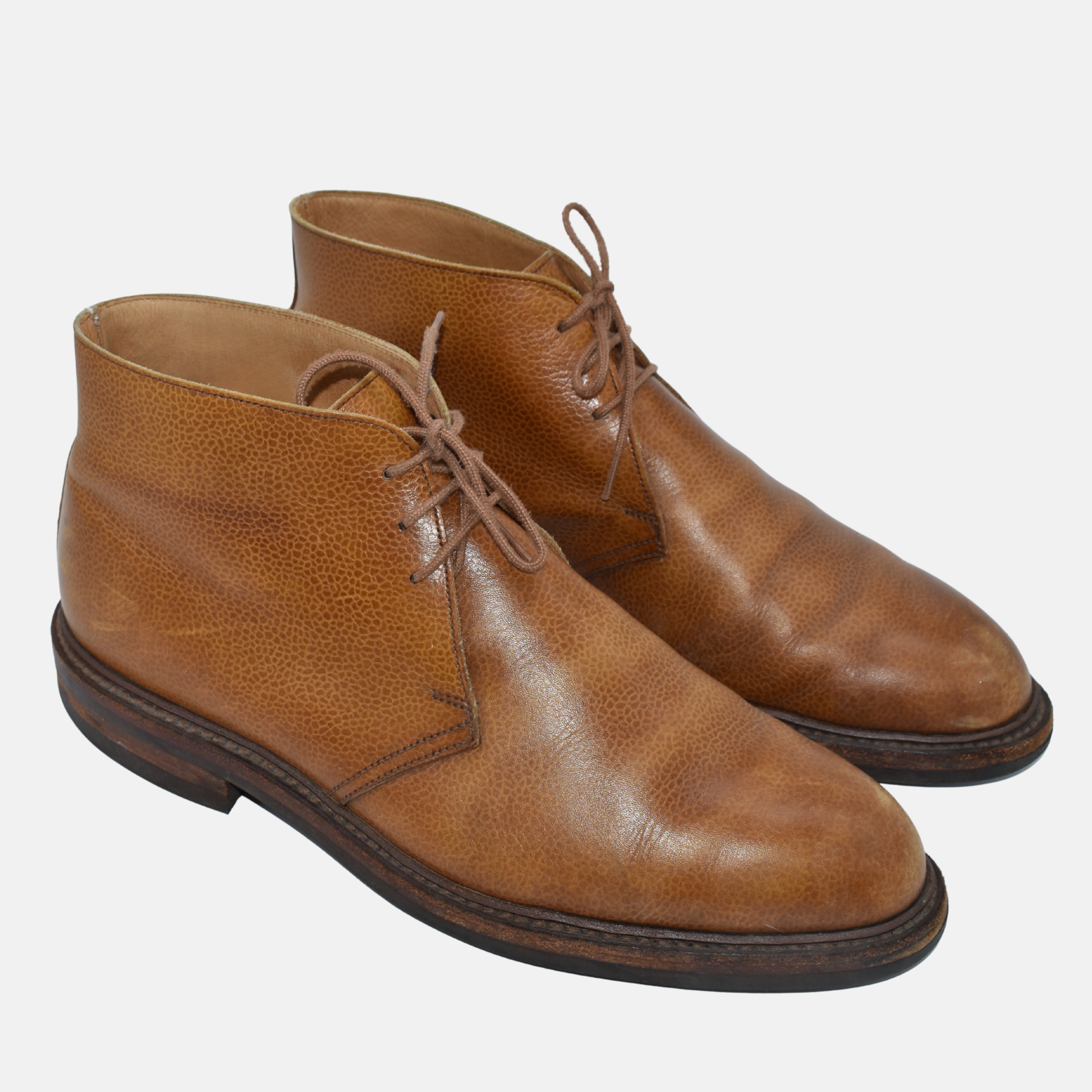 Ochre Half Boots made of Leather (EU 42)