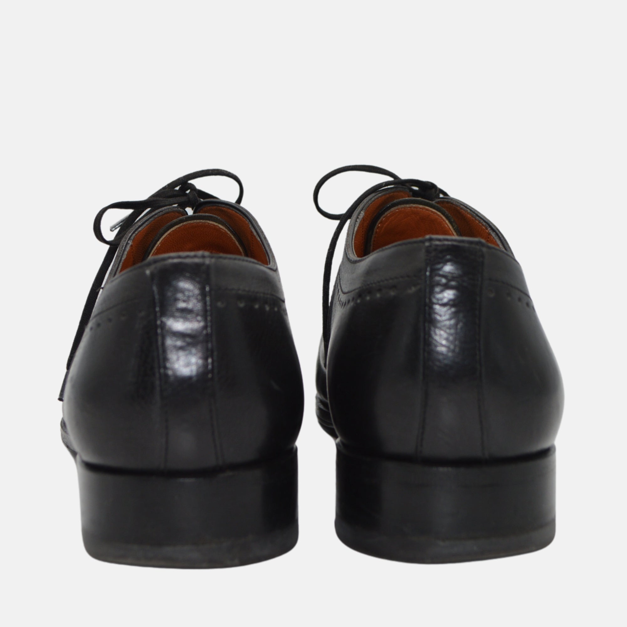 Black Oxford Shoes made of Leather (EU 39,5)