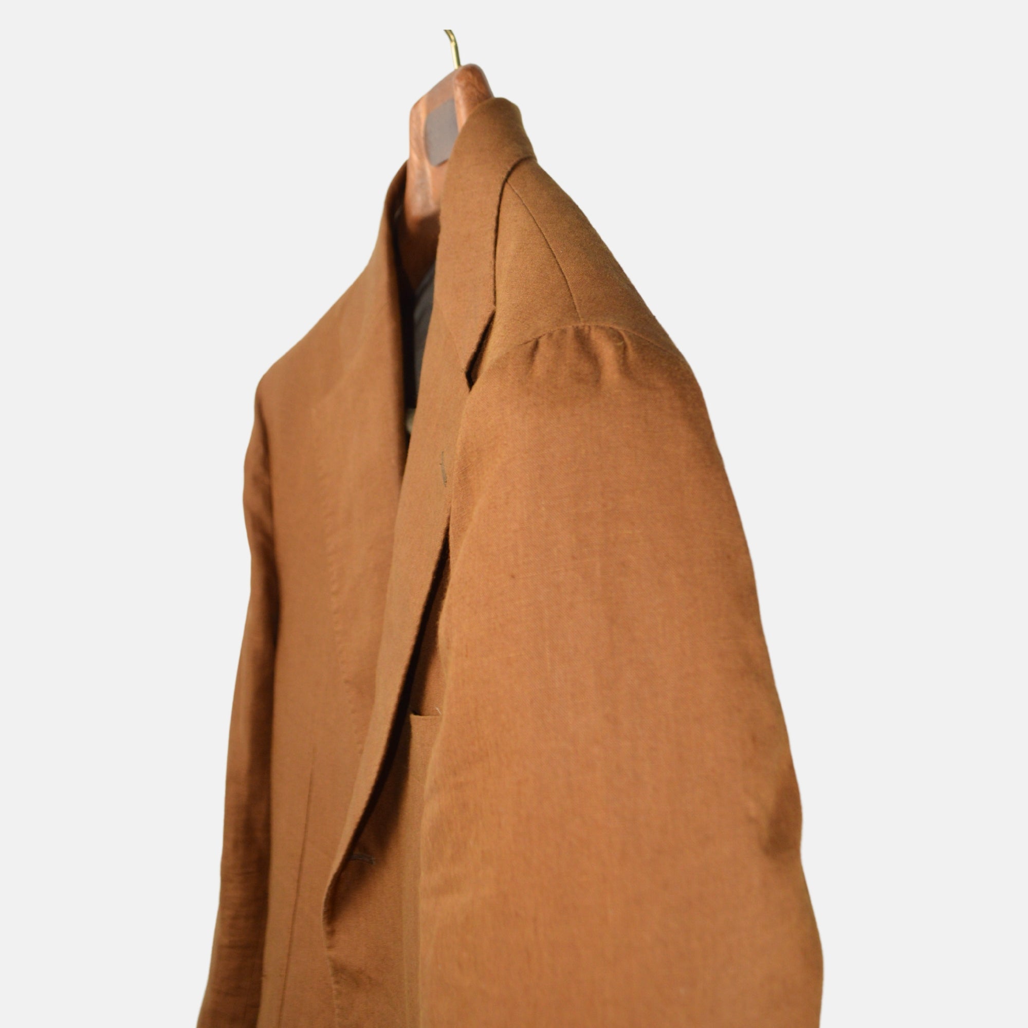 Cinnamon Suit made of Linen (EU 50)