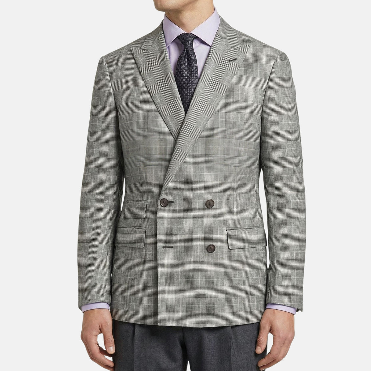 Double Breasted Cashmere Blazer (EU 50)