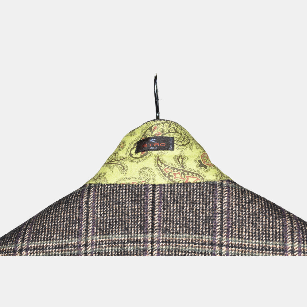 Multicoloured Checkered Blazer made of Wool ( EU 50)