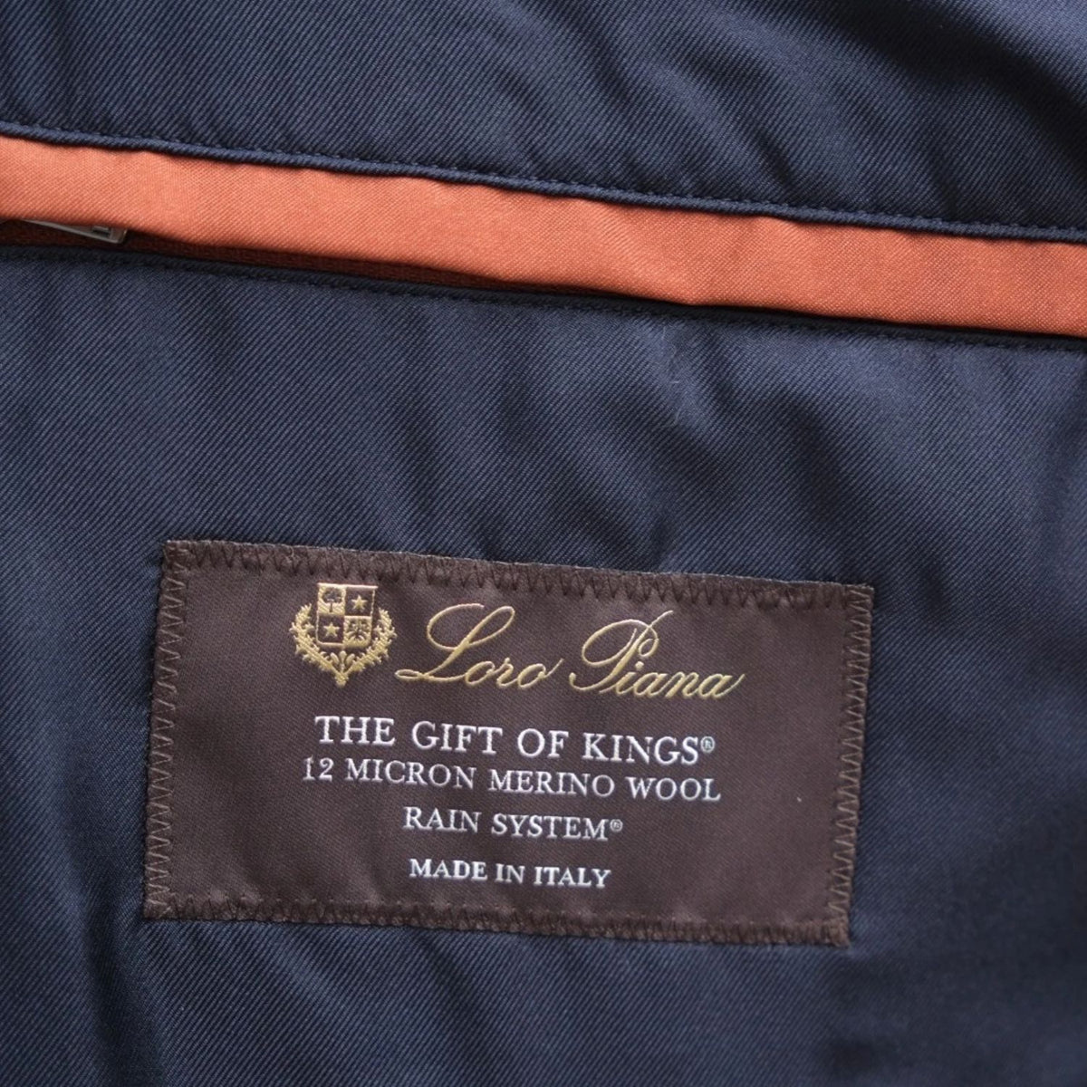 Loro Piana Gift of Kings Car Coat Navy (L)