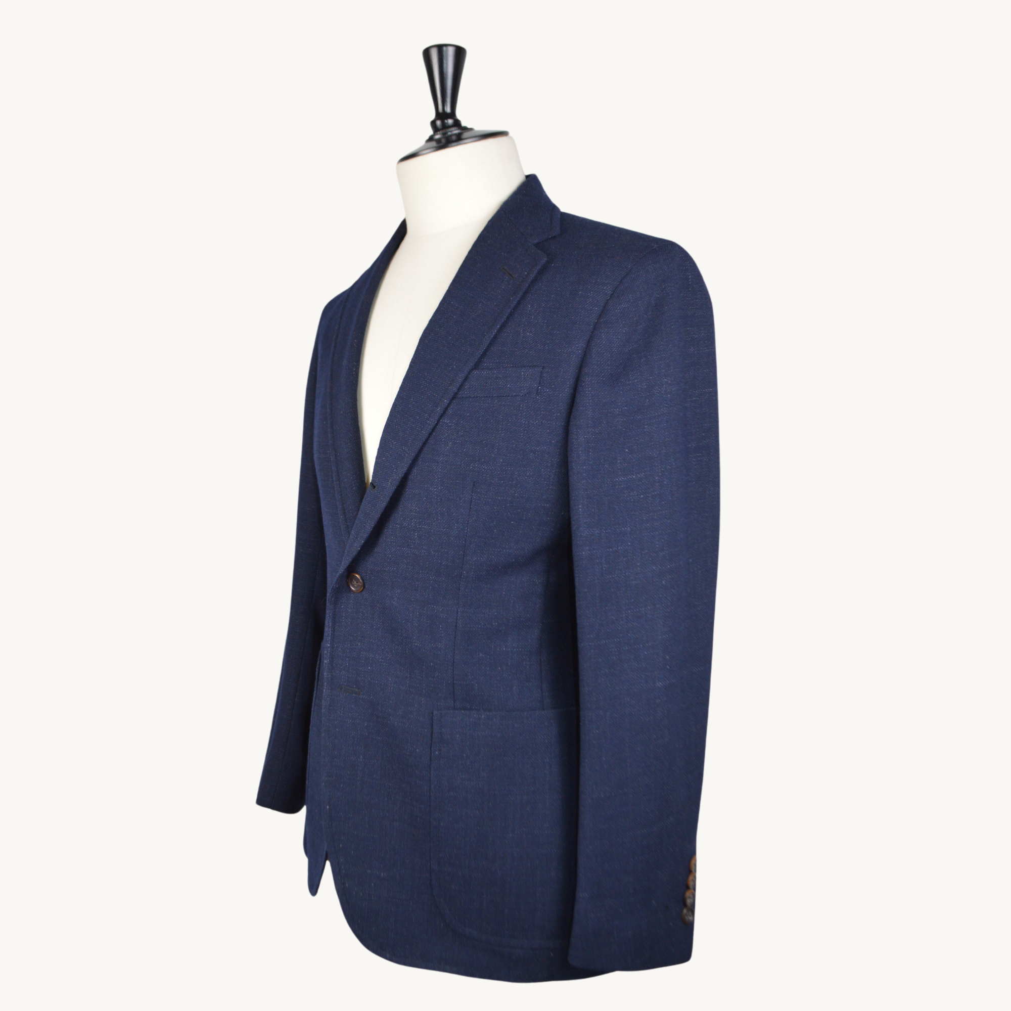 Navy Blue Blazer made of Cotton