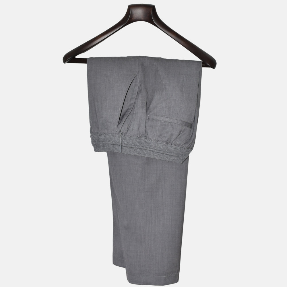 Gray Pants made of Wool (EU 48)