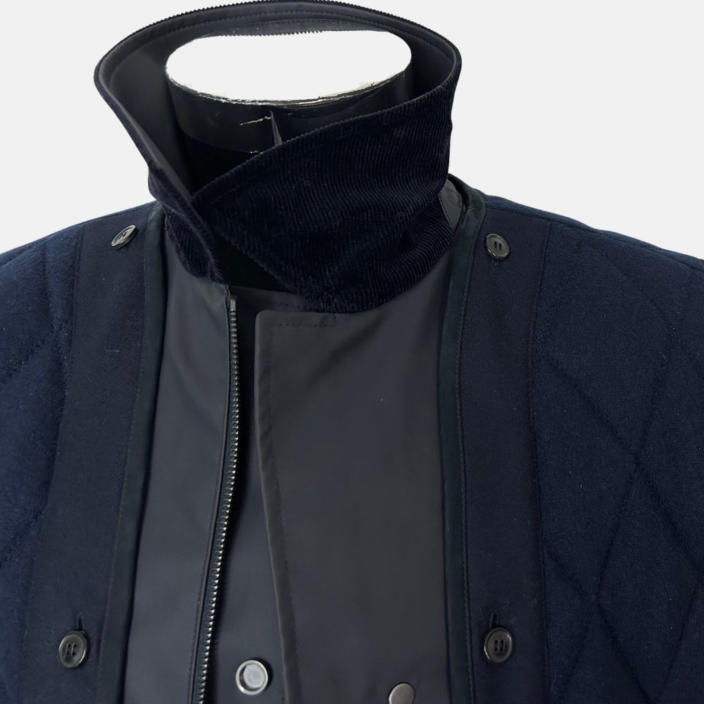 Navy Jacket with dettachable Vest (EU 48)