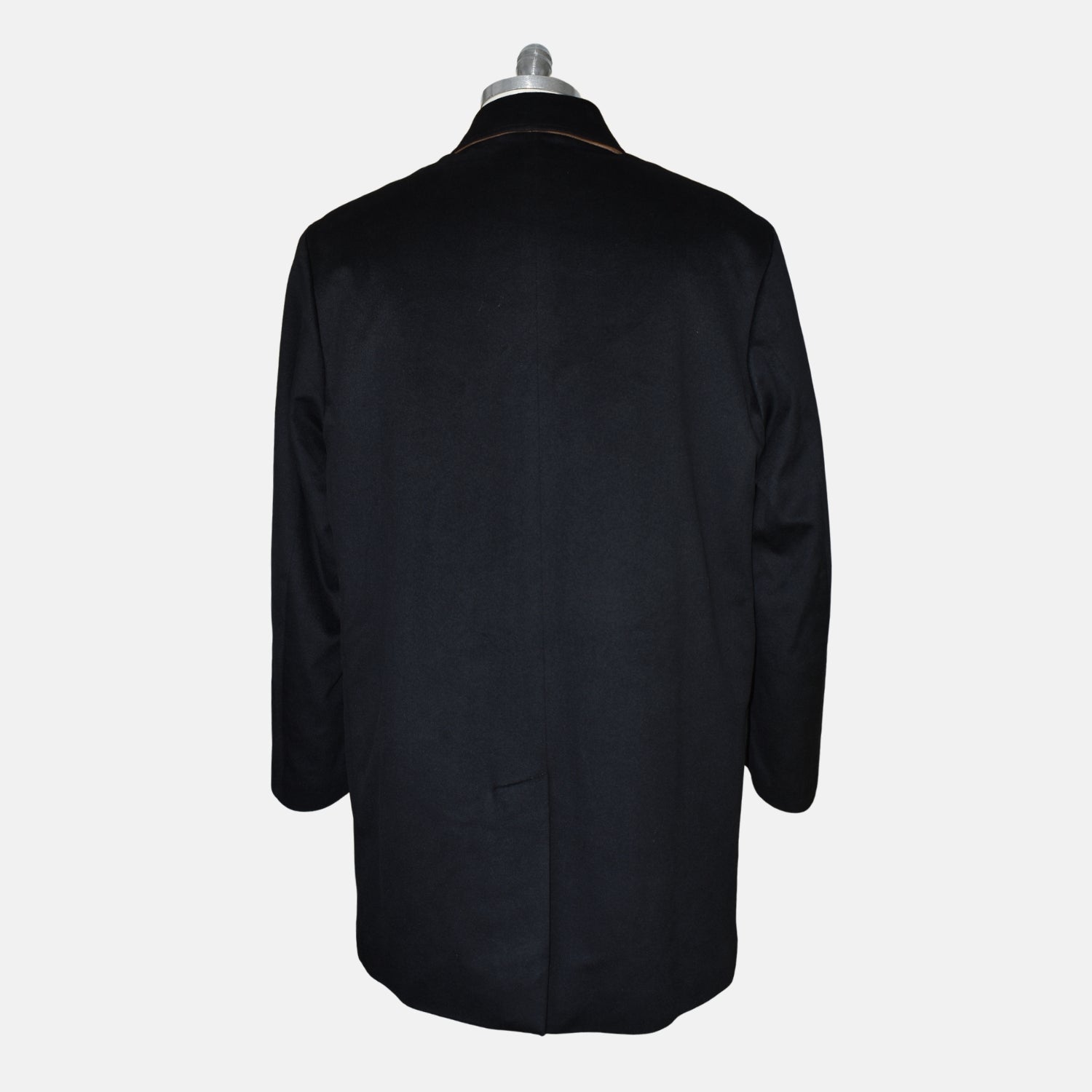 Black Beaver Lined "Storm System" Parka made of Cashmere (L)