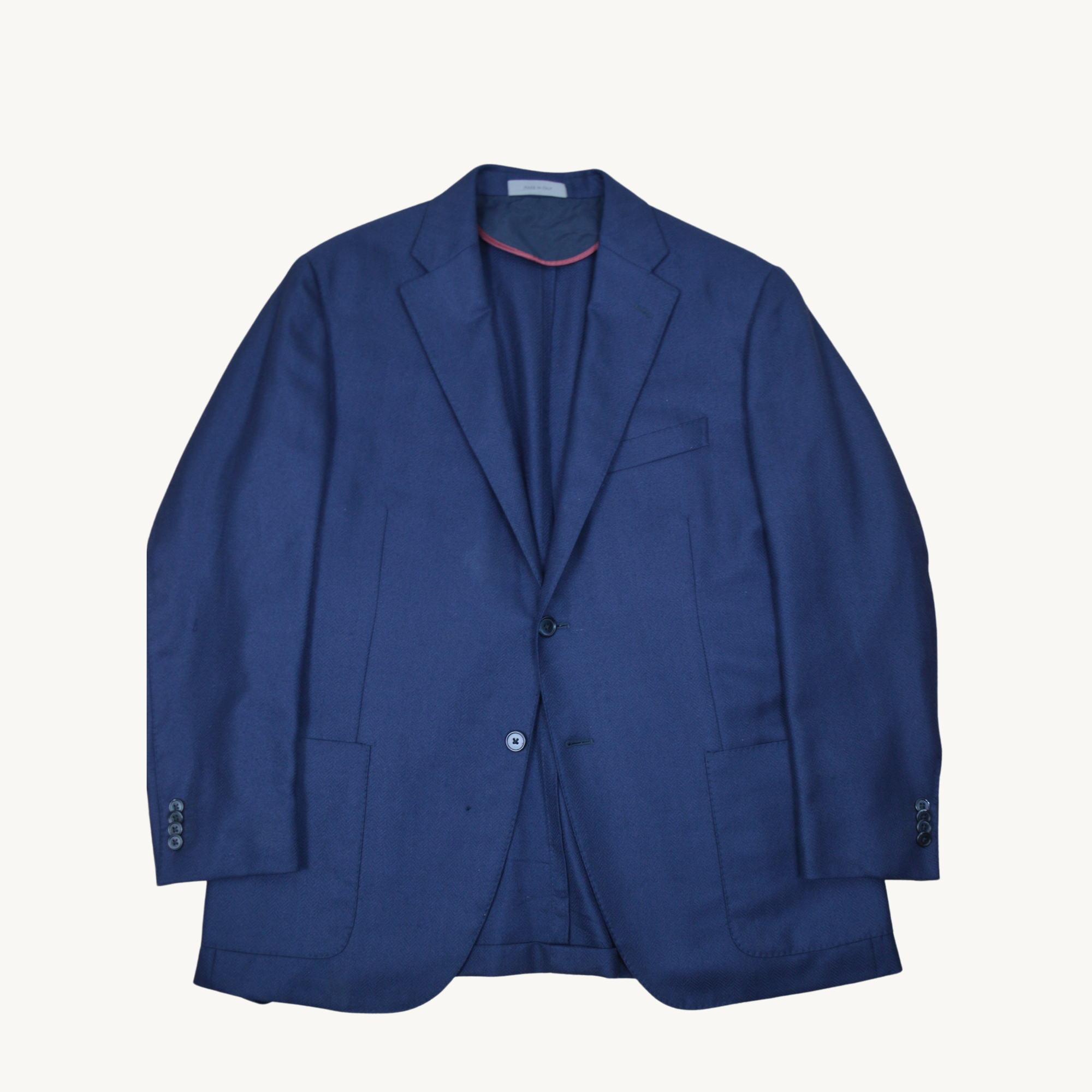 Navy Blue Blazer made of Cashmere (EU 54)