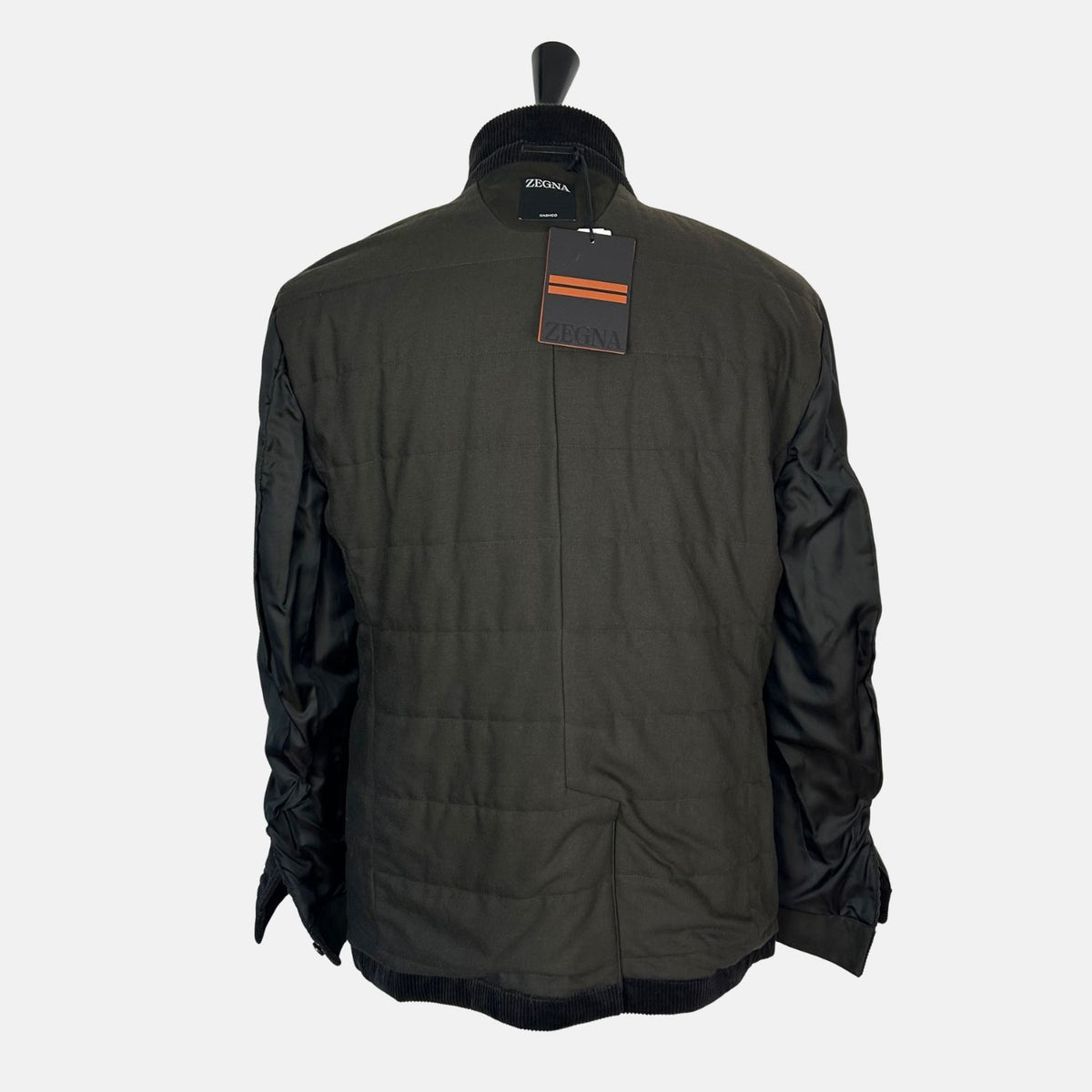 Zegna Il Conte Cashco Jacket Brown-Anthracite (EU 54)
