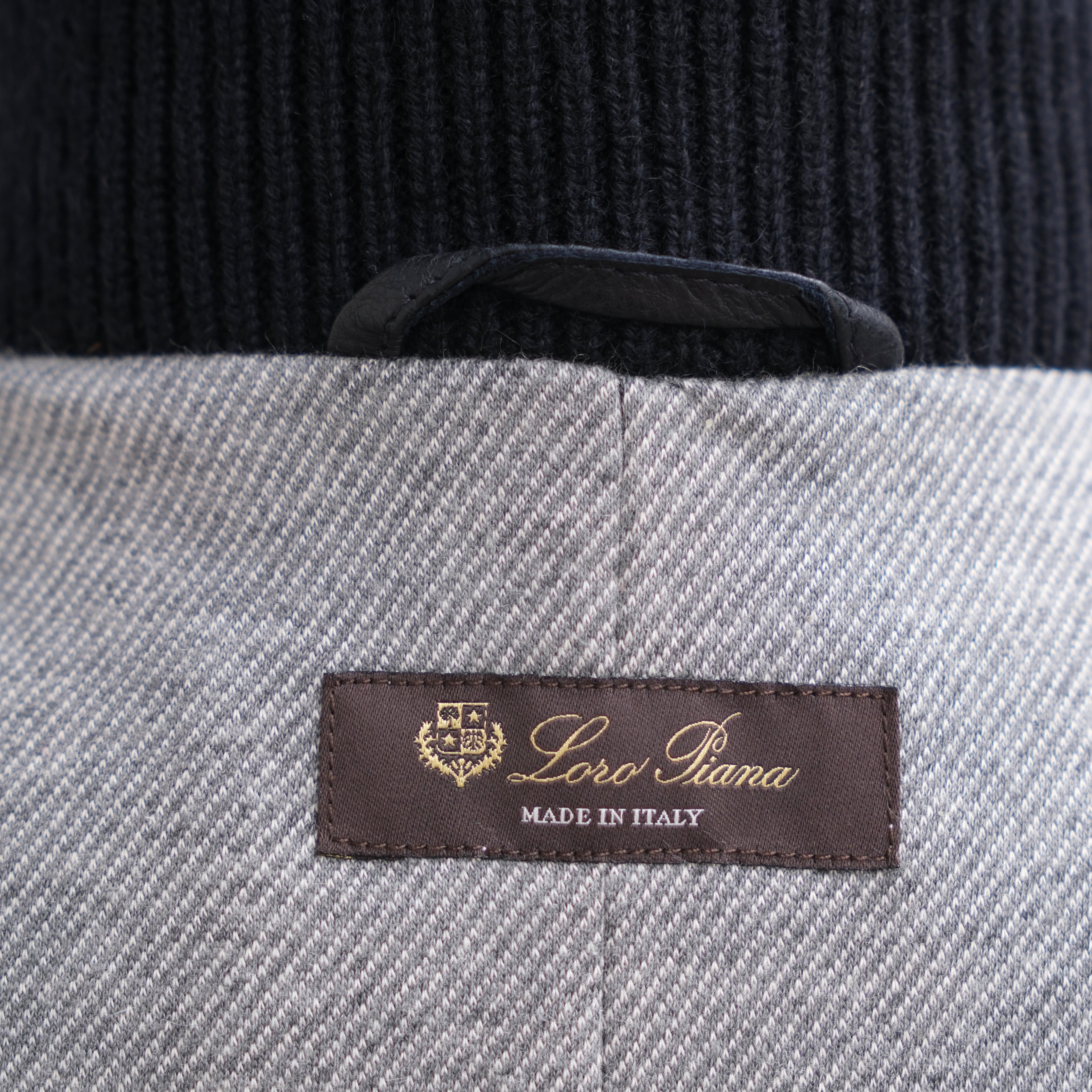 Black Blazer made of Deer Leather (L)