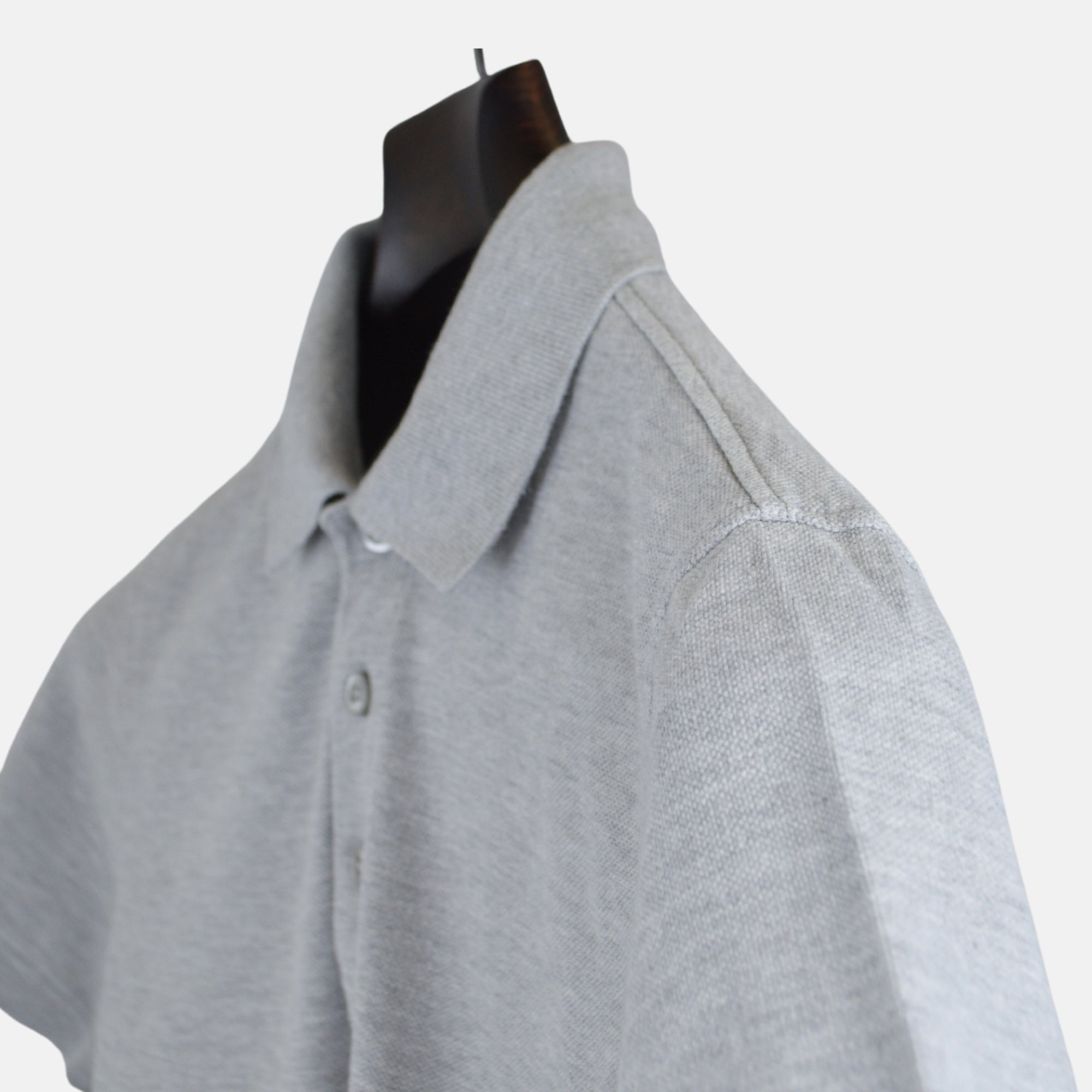 Grey Poloshirt made of Cotton (XS)