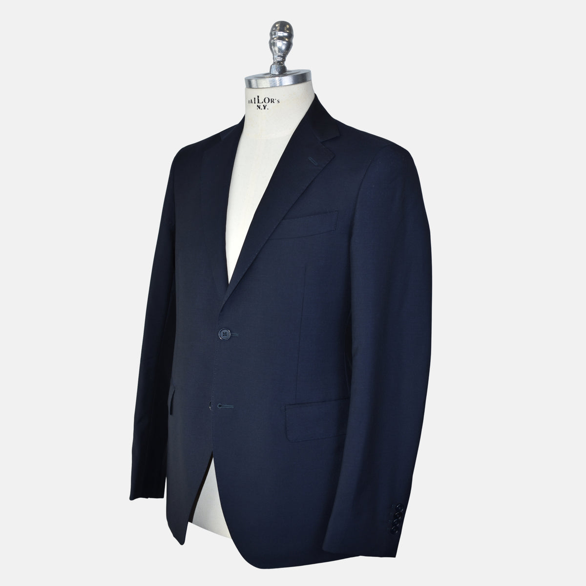 Navy Suit made of Virgin Wool/Mohair (EU 48)