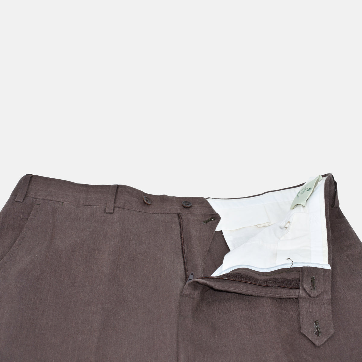 Brown Suit made of Linen/Virgin Wool (EU 50)