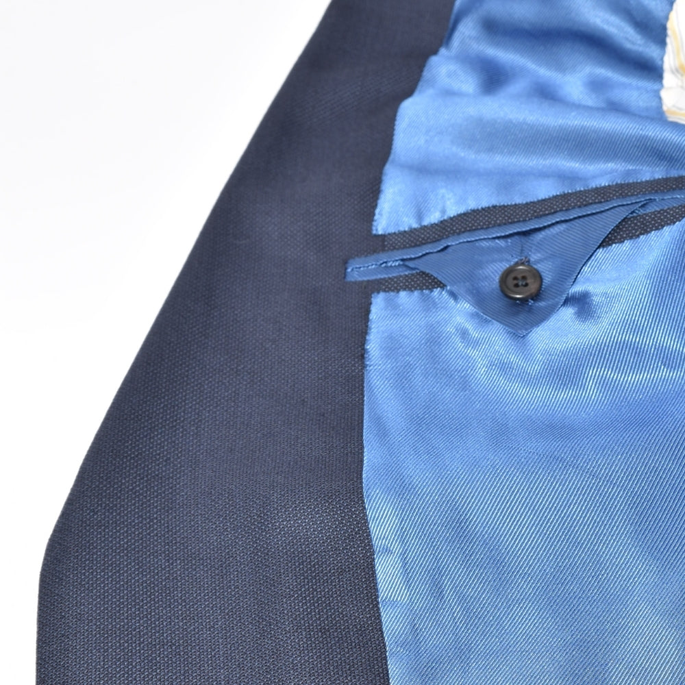 Mitternachtsblauer Wollblazer (EU 50)