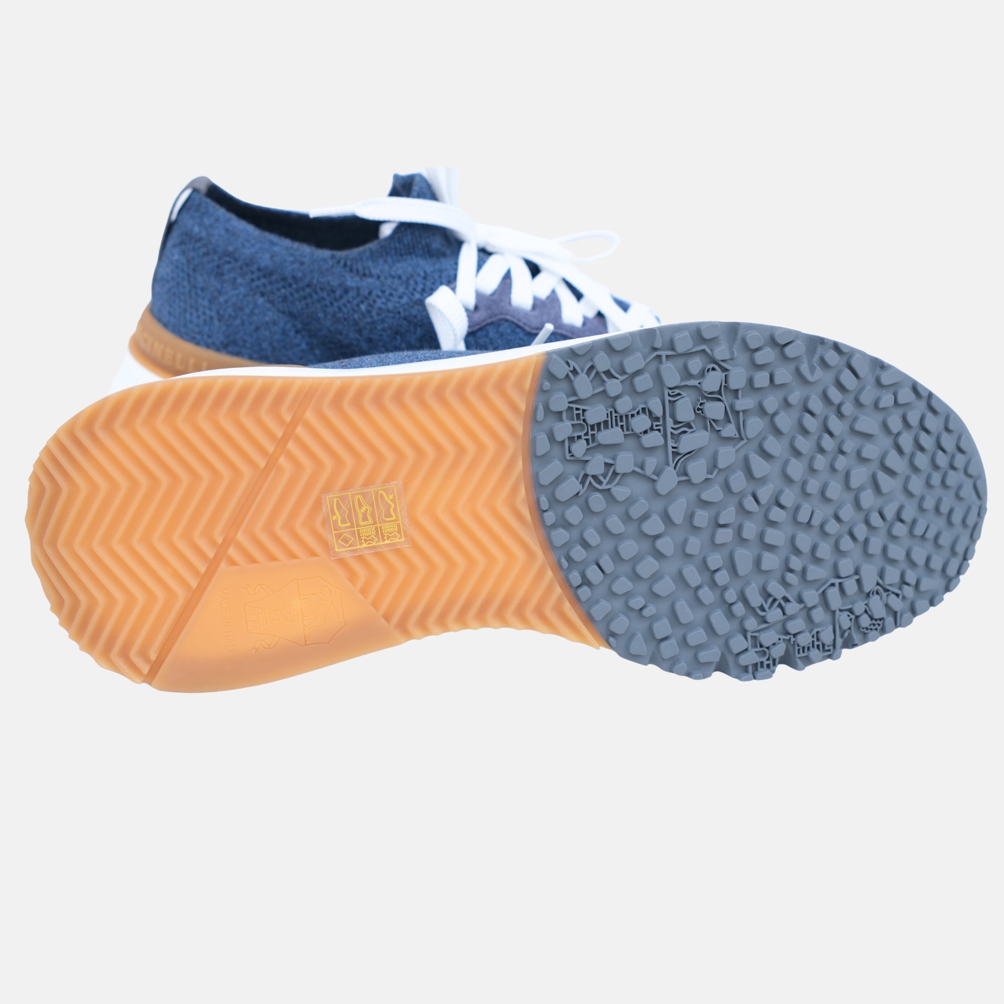 Blue Sneakers made of Cotton (EU 44)