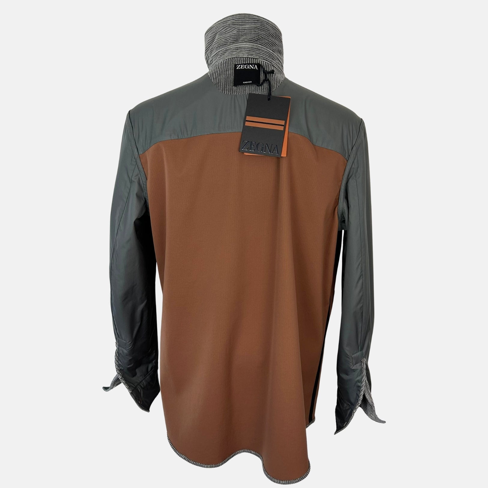 Grey Overshirt made of Cotton/Cashmere (M)