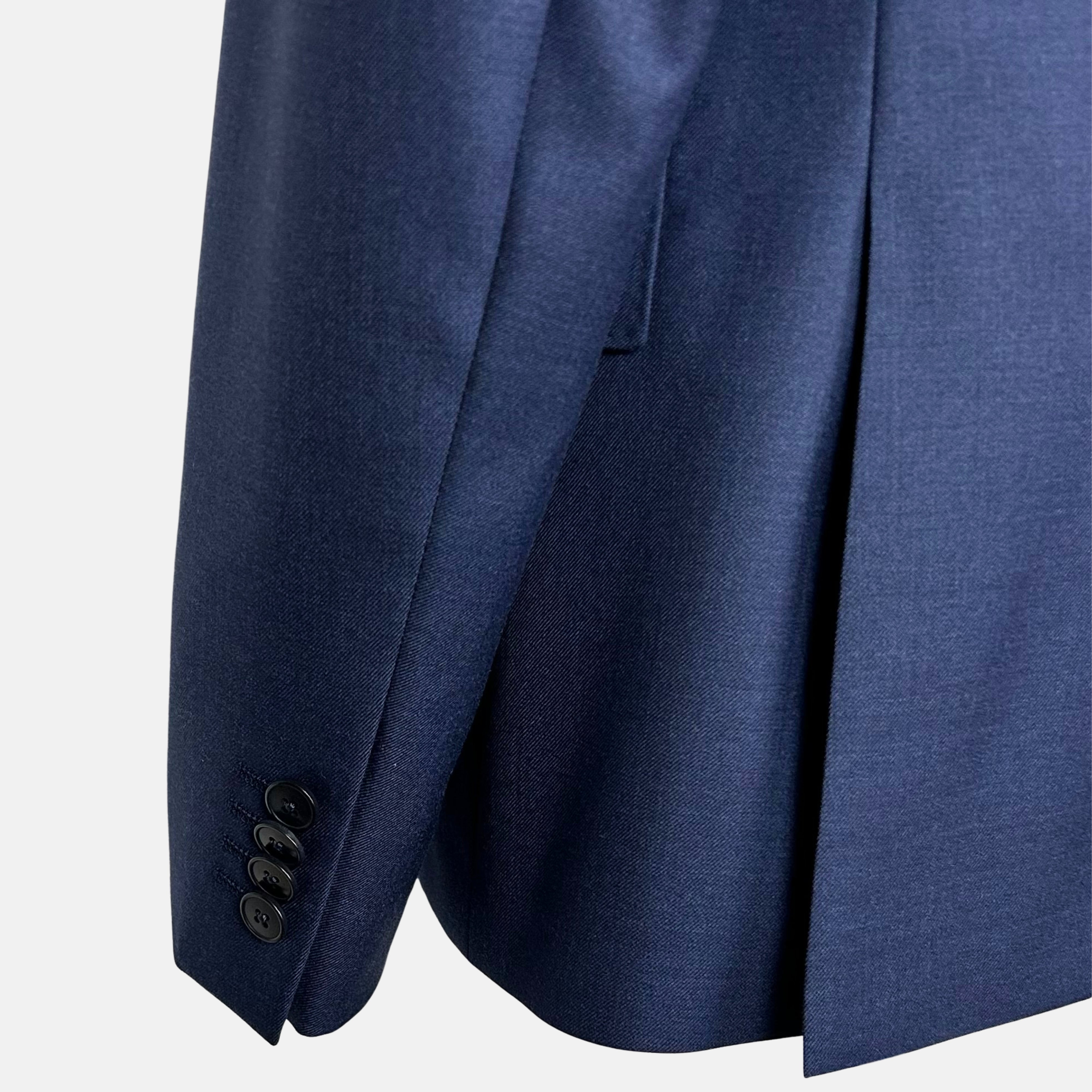 Blue Suit made of Wool (EU 46)