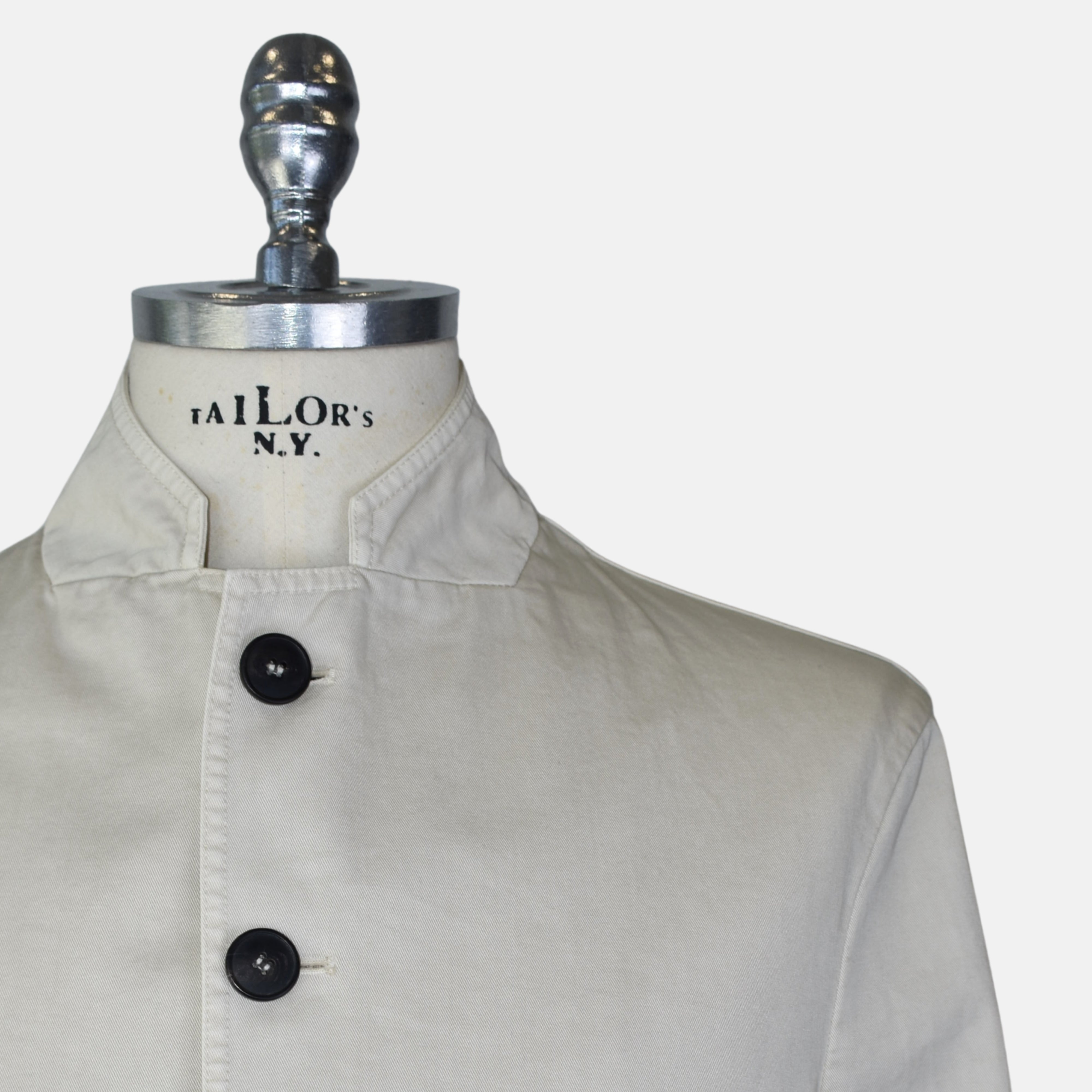 Ecru Chore Jacket made of Cotton (EU 48, EU 50, EU 52, EU 54)